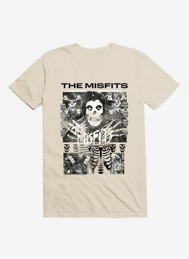 Misfits Crimson Ghost Collage T-Shirt - BEIGETAN | Hot Topic