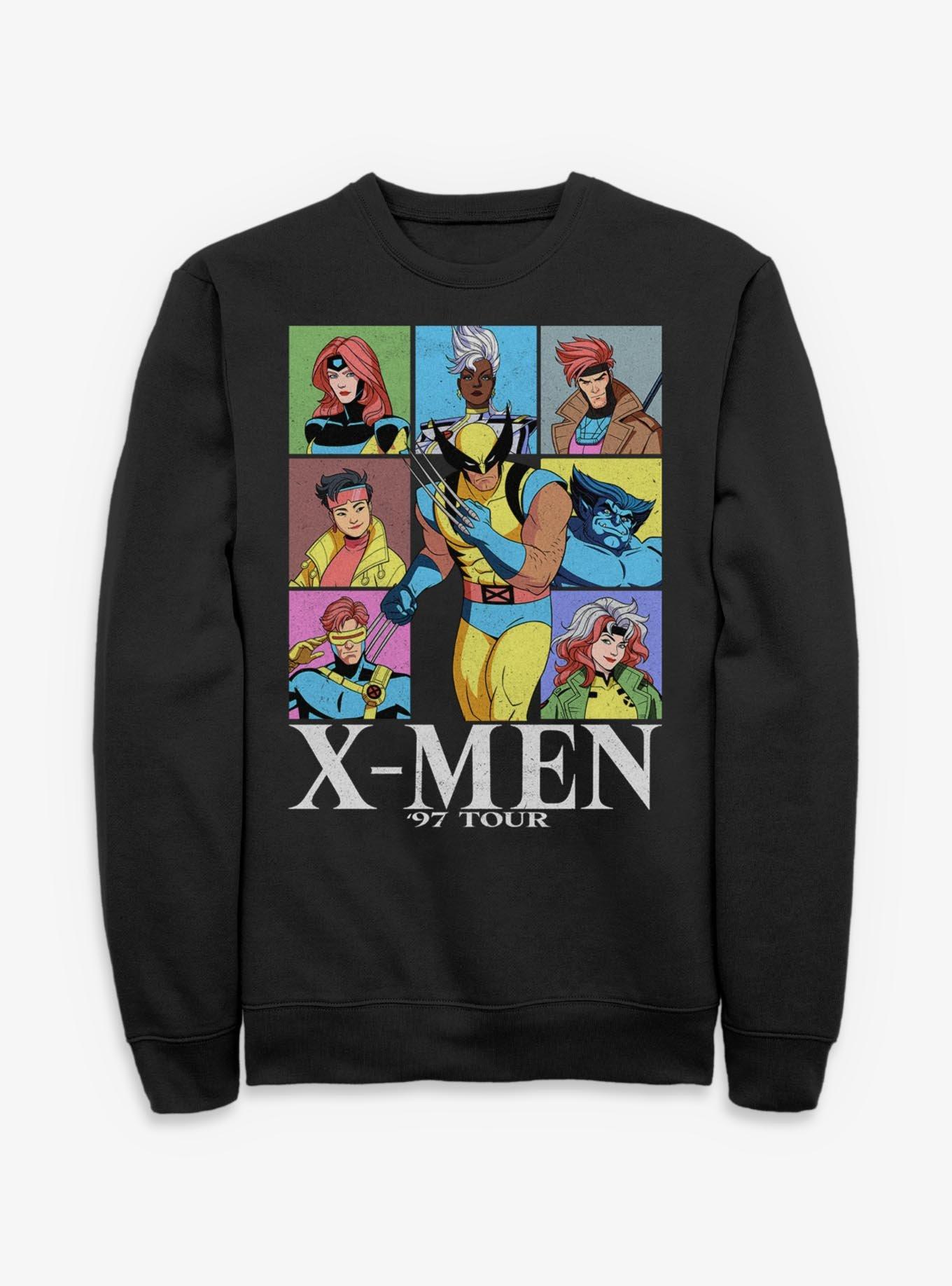 Marvel X-Men '97 Group Tour Sweatshirt Her Universe Exclusive, , hi-res