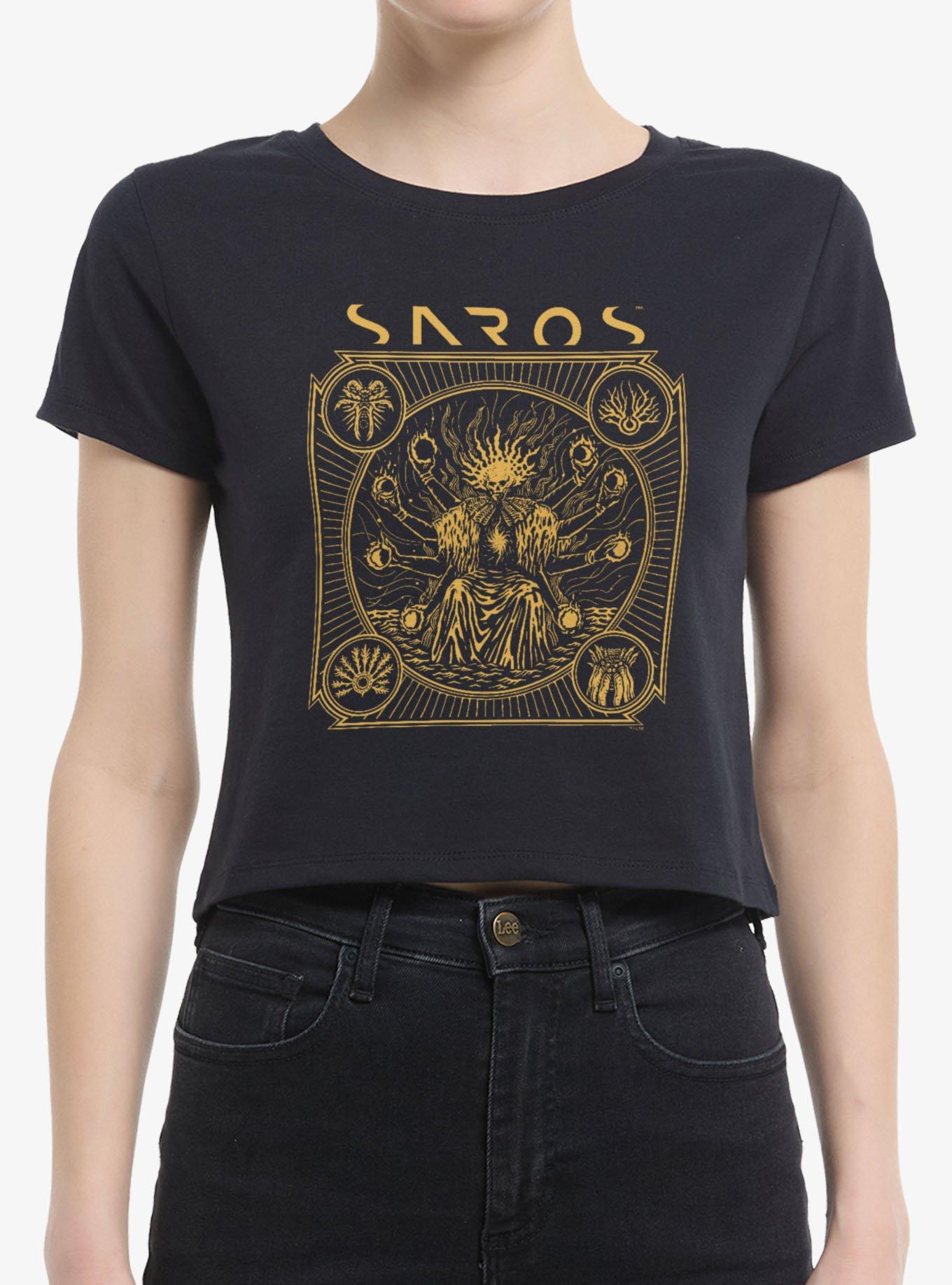 Saros Skull Reaper Tarot Style Girls Girls Baby T-Shirt, , hi-res