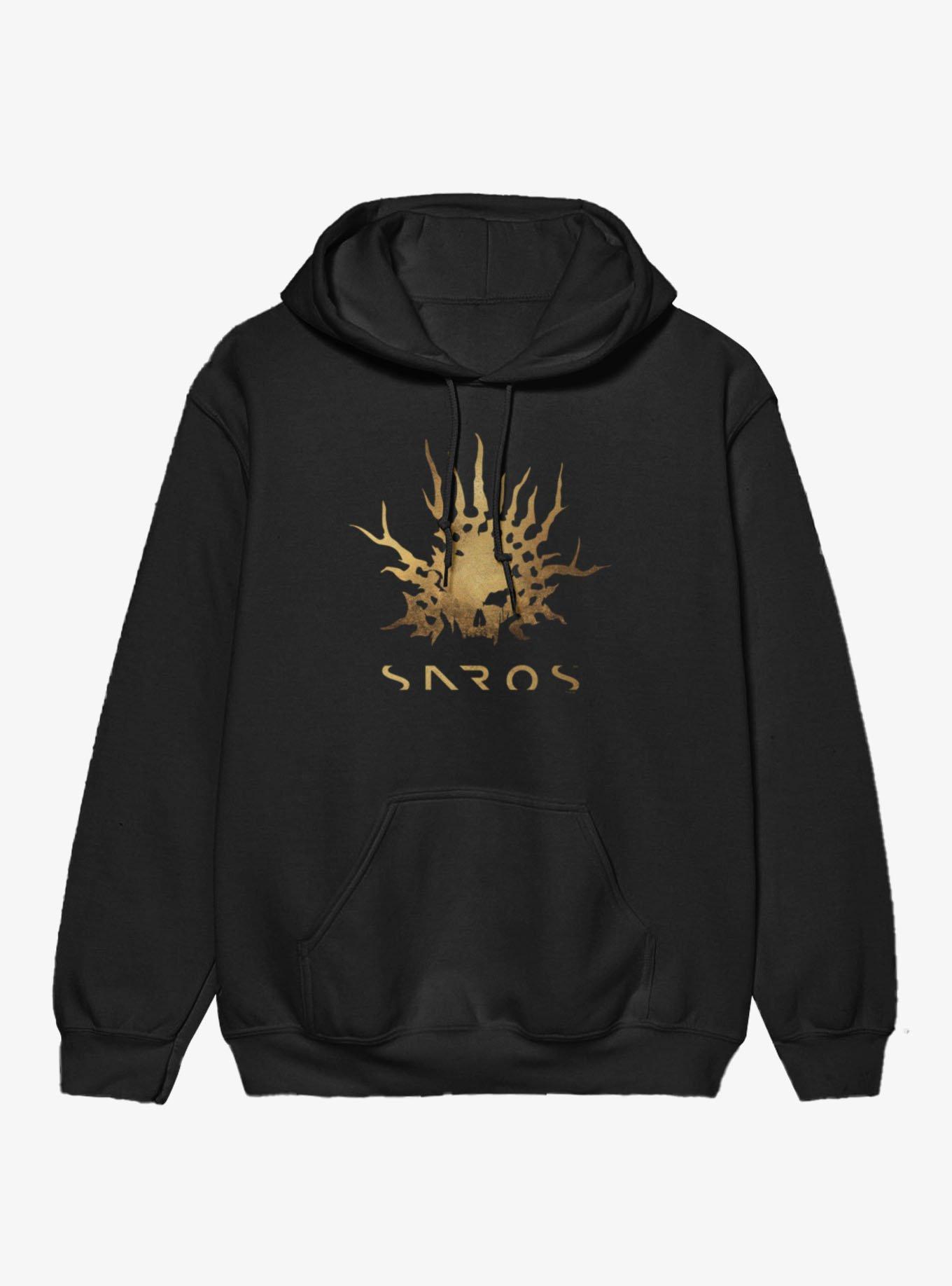 Saros Skull Reaper Crown Rusted Hoodie, , hi-res
