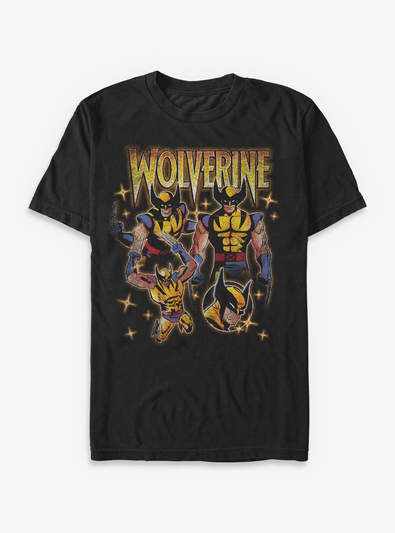 Marvel X-Men Wolverine T-Shirt Hot Topic Exclusive, , hi-res