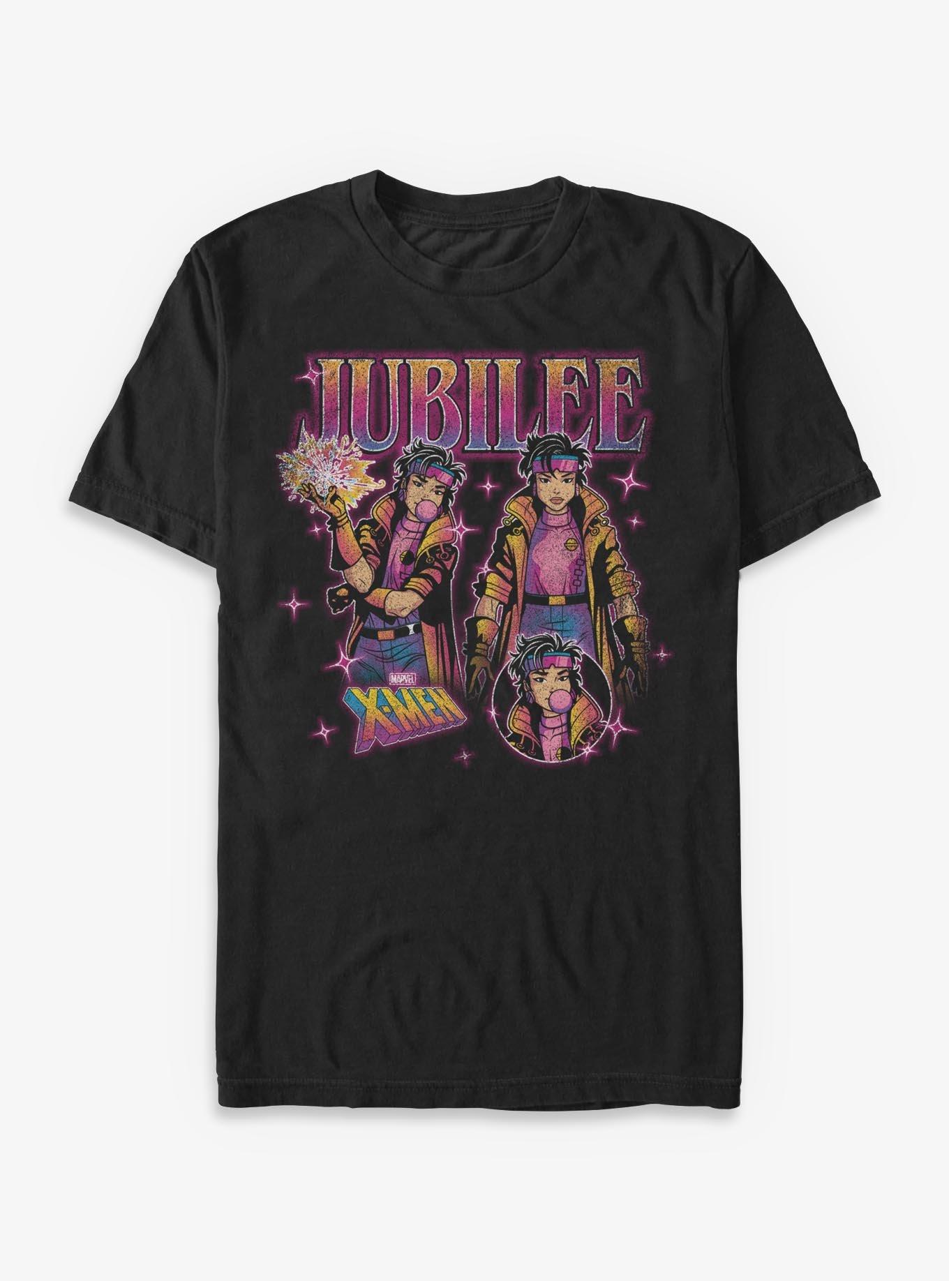 Marvel X-Men Jubilee T-Shirt Hot Topic Exclusive, , hi-res