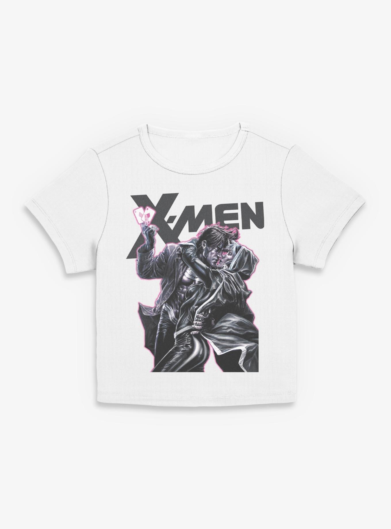 Marvel X-Men Rogue & Gambit Kiss Girls Baby T-Shirt Hot Topic Exclusive, , hi-res