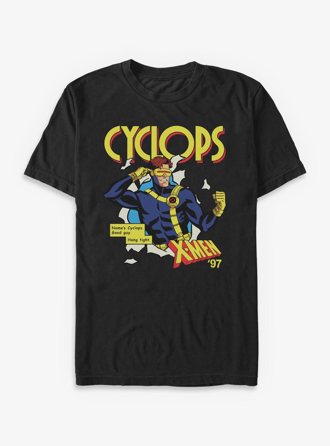 Marvel X-Men '97 Comic Cyclops T-Shirt Hot Topic Exclusive, , hi-res