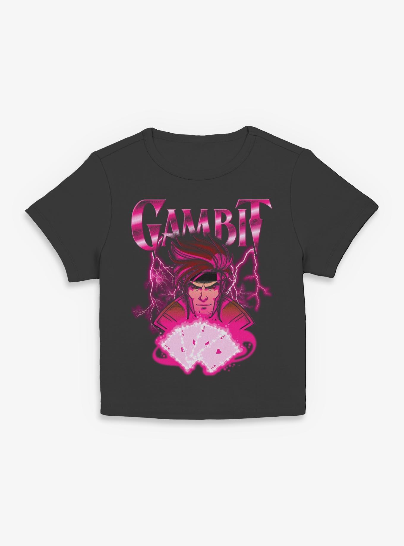 Marvel X-Men '97 Gambit Cards Girls Baby T-Shirt Hot Topic Exclusive, , hi-res