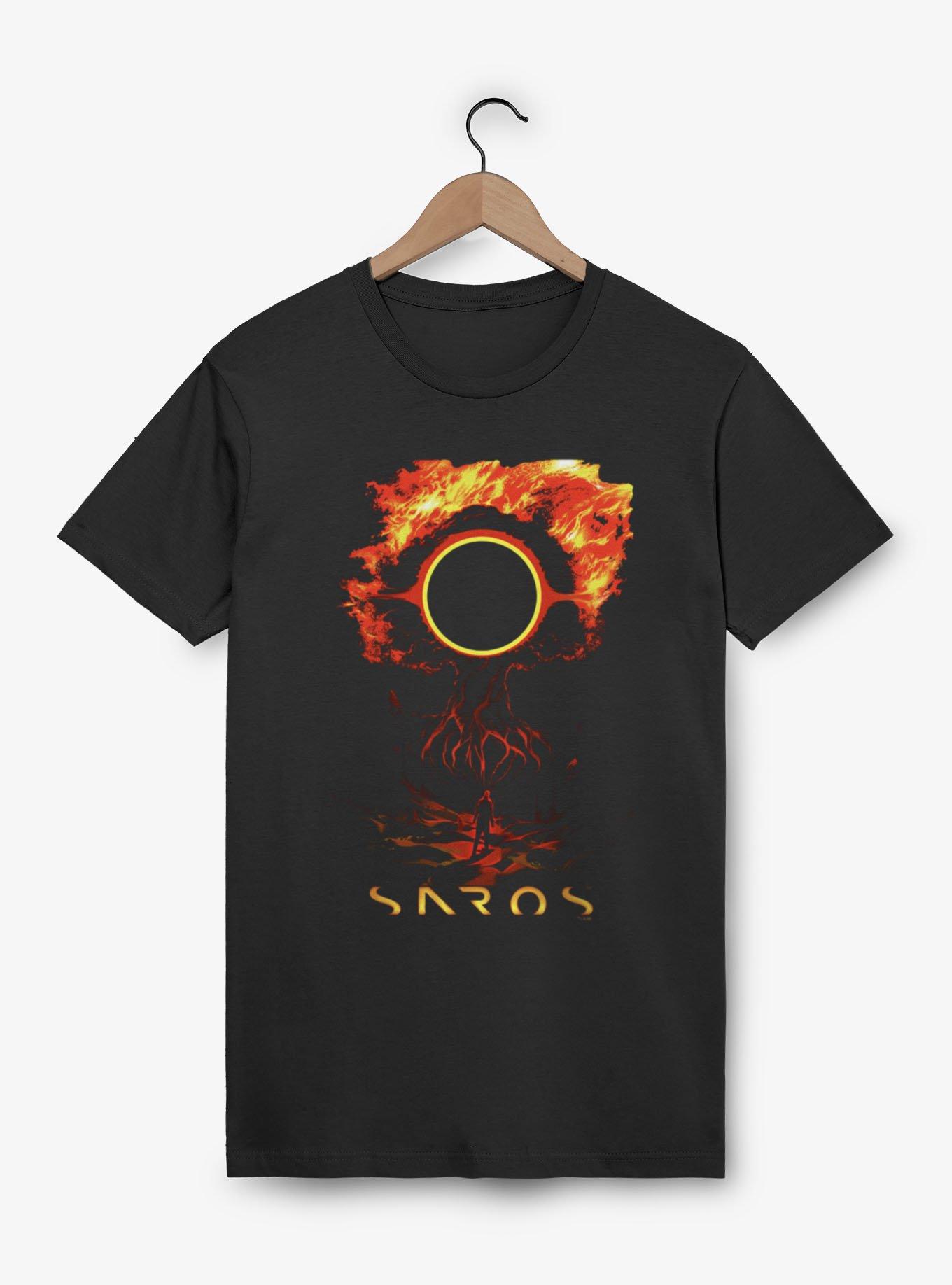 SAROS Burning Tree T-Shirt, , hi-res