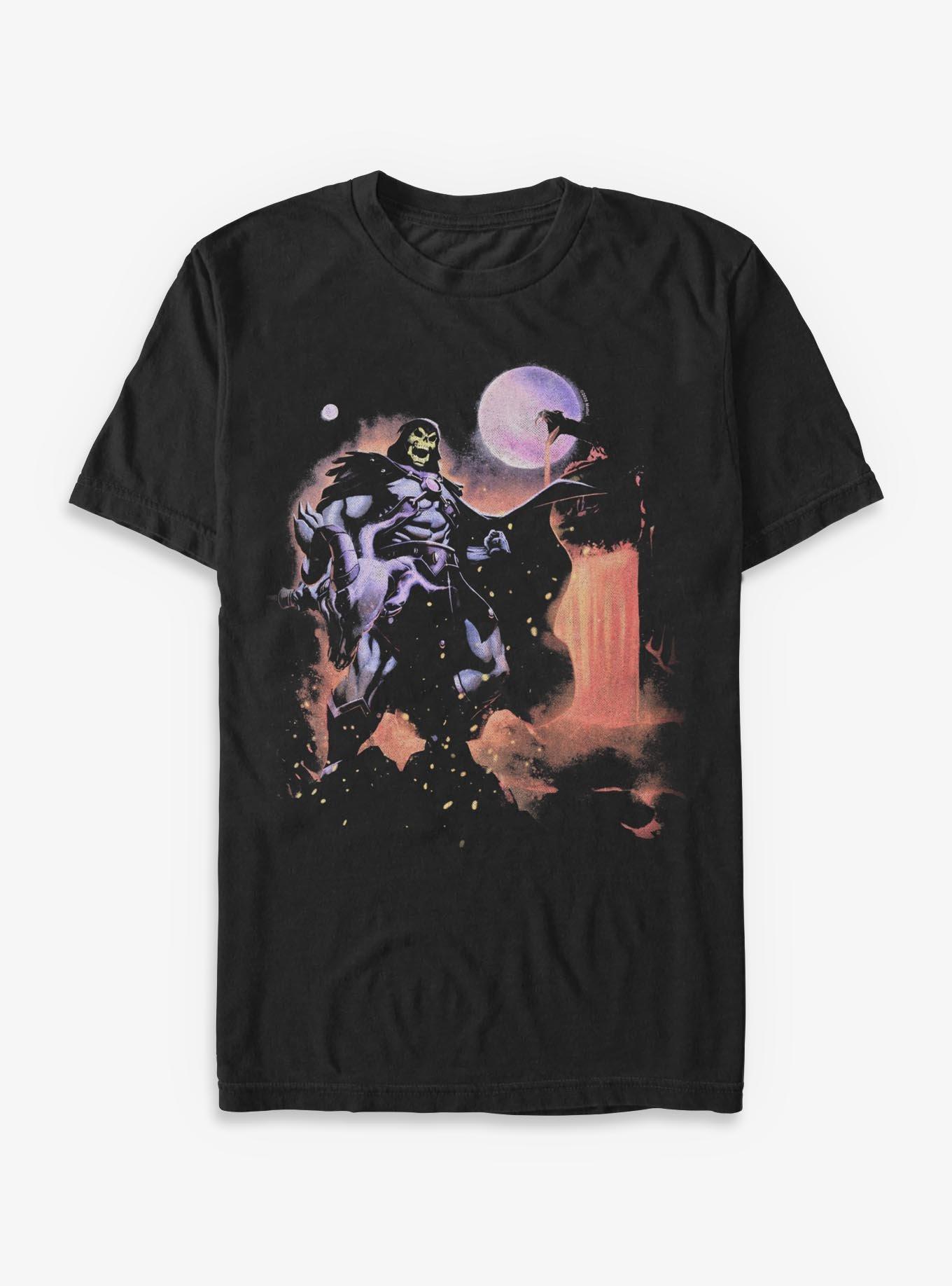Masters Of The Universe Skeletor Full Moon Poster T-Shirt, , hi-res