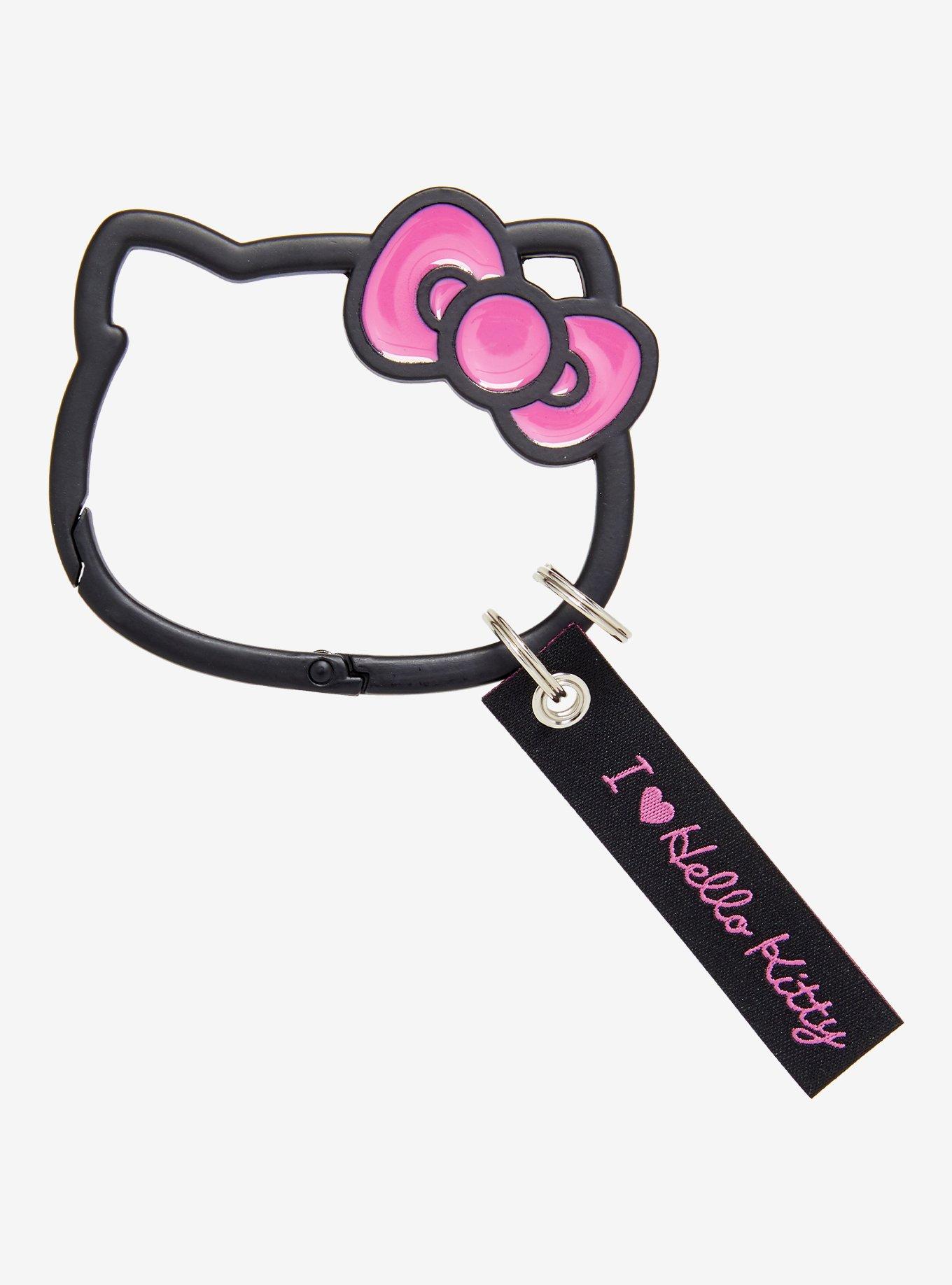 Sanrio Japan Originals Hello Kitty Black Carabiner | Hot Topic