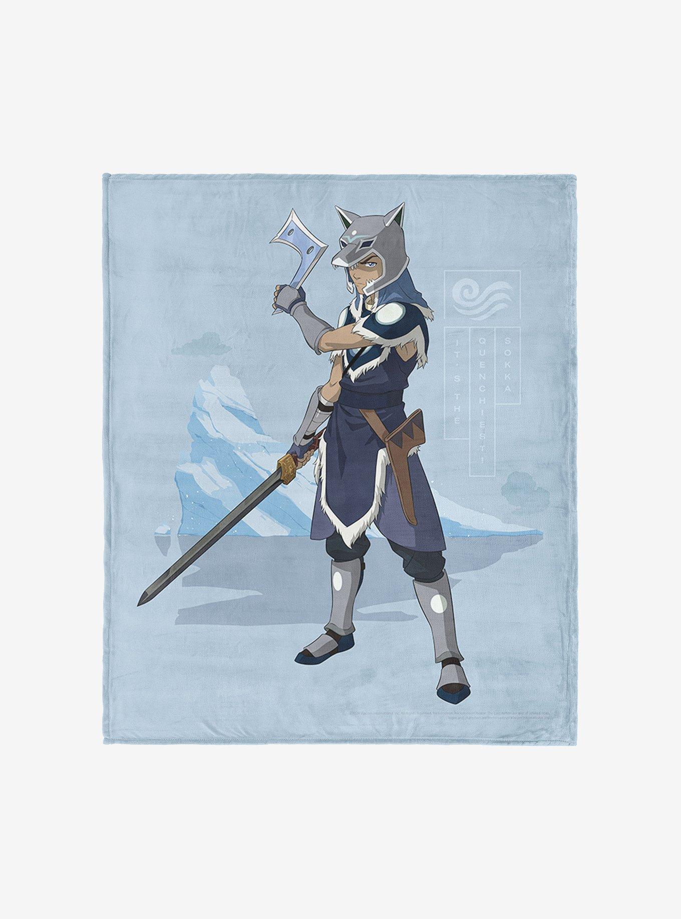 Avatar: The Last Airbender Sokka Boomerang Silk Touch Throw Blanket, , hi-res