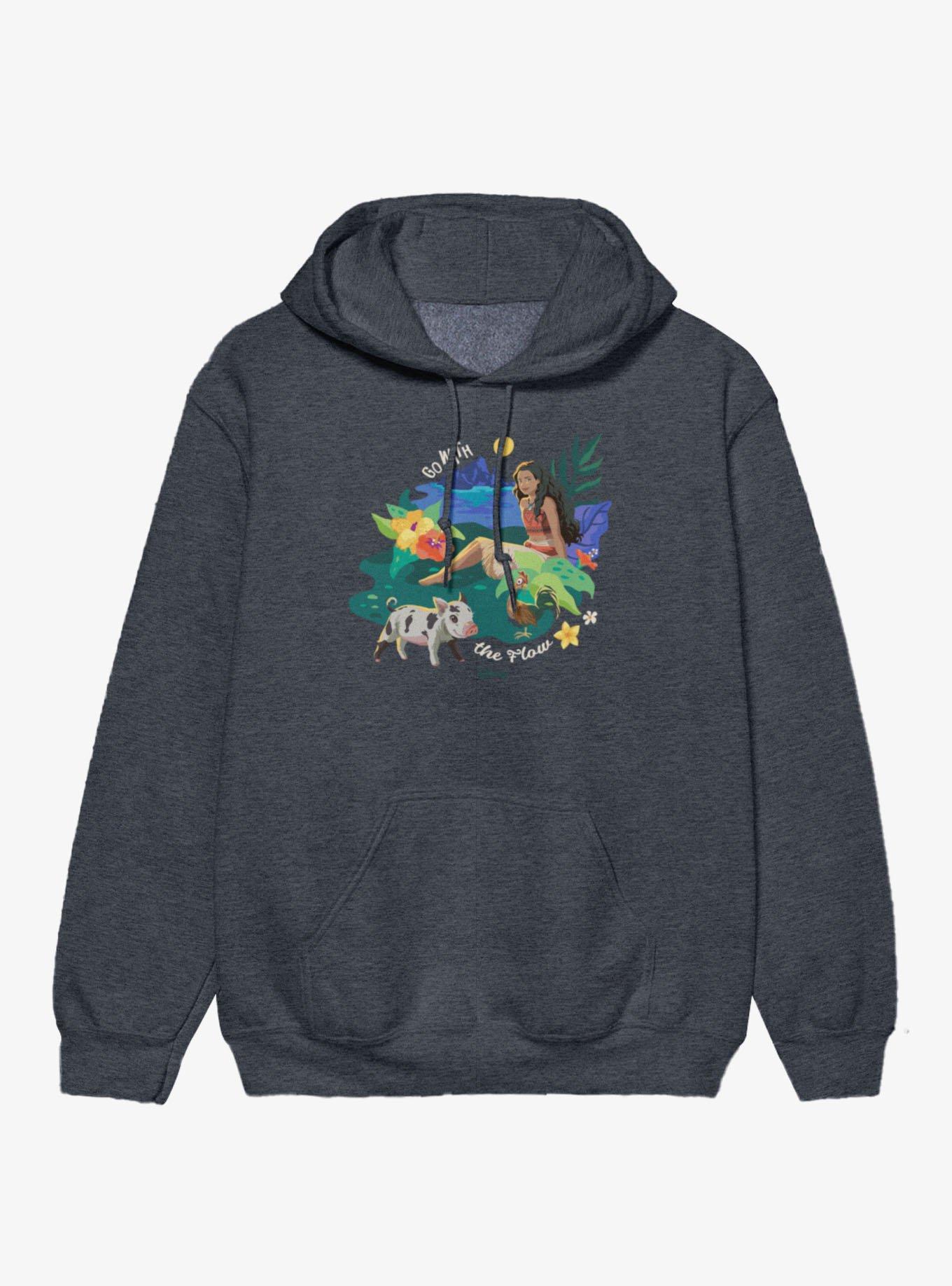 Disney Moana Go With The Flow Hoodie, , hi-res