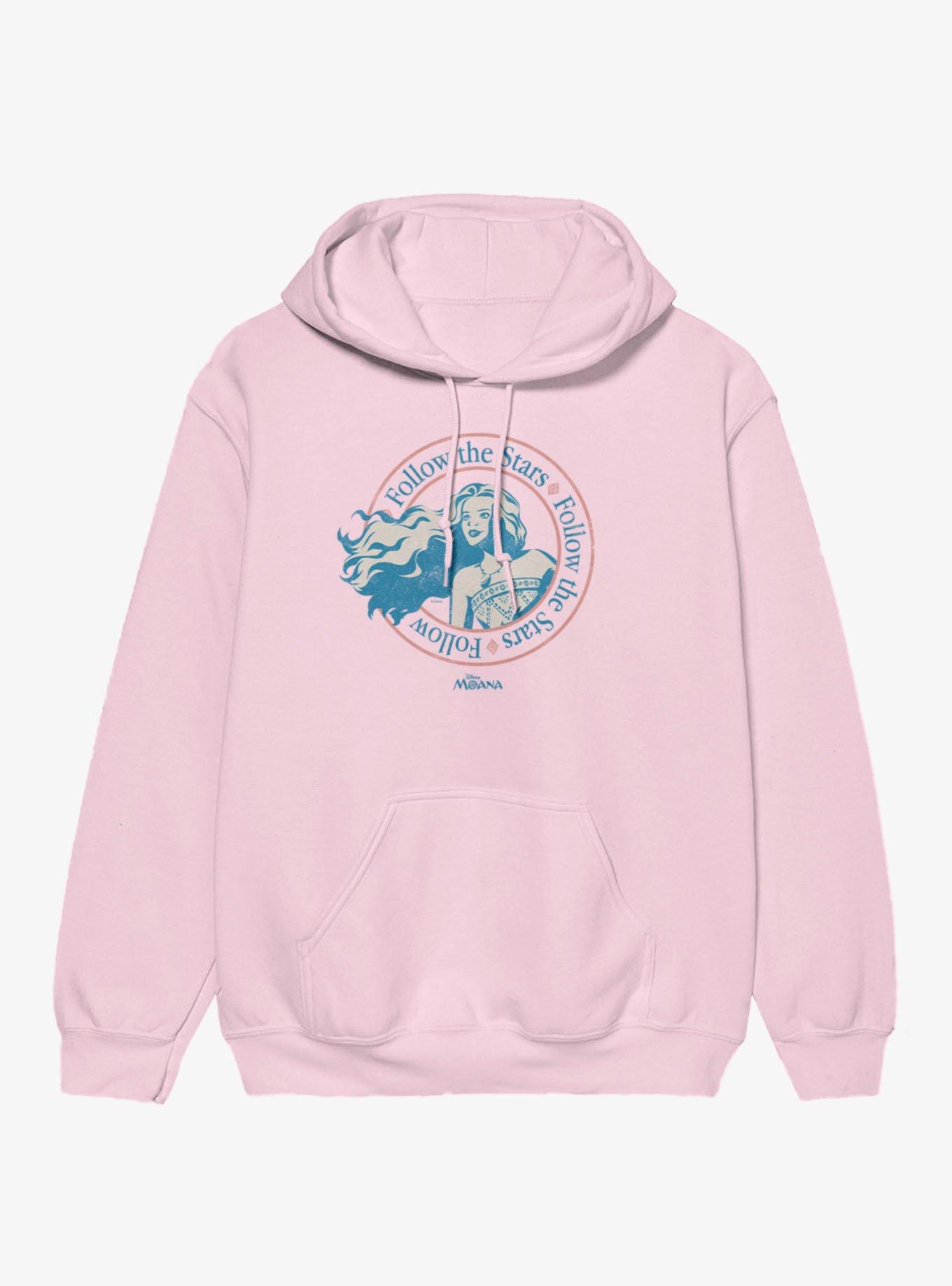 Disney Moana Follow The Stars Crest Hoodie Hot Topic Exclusive, , hi-res