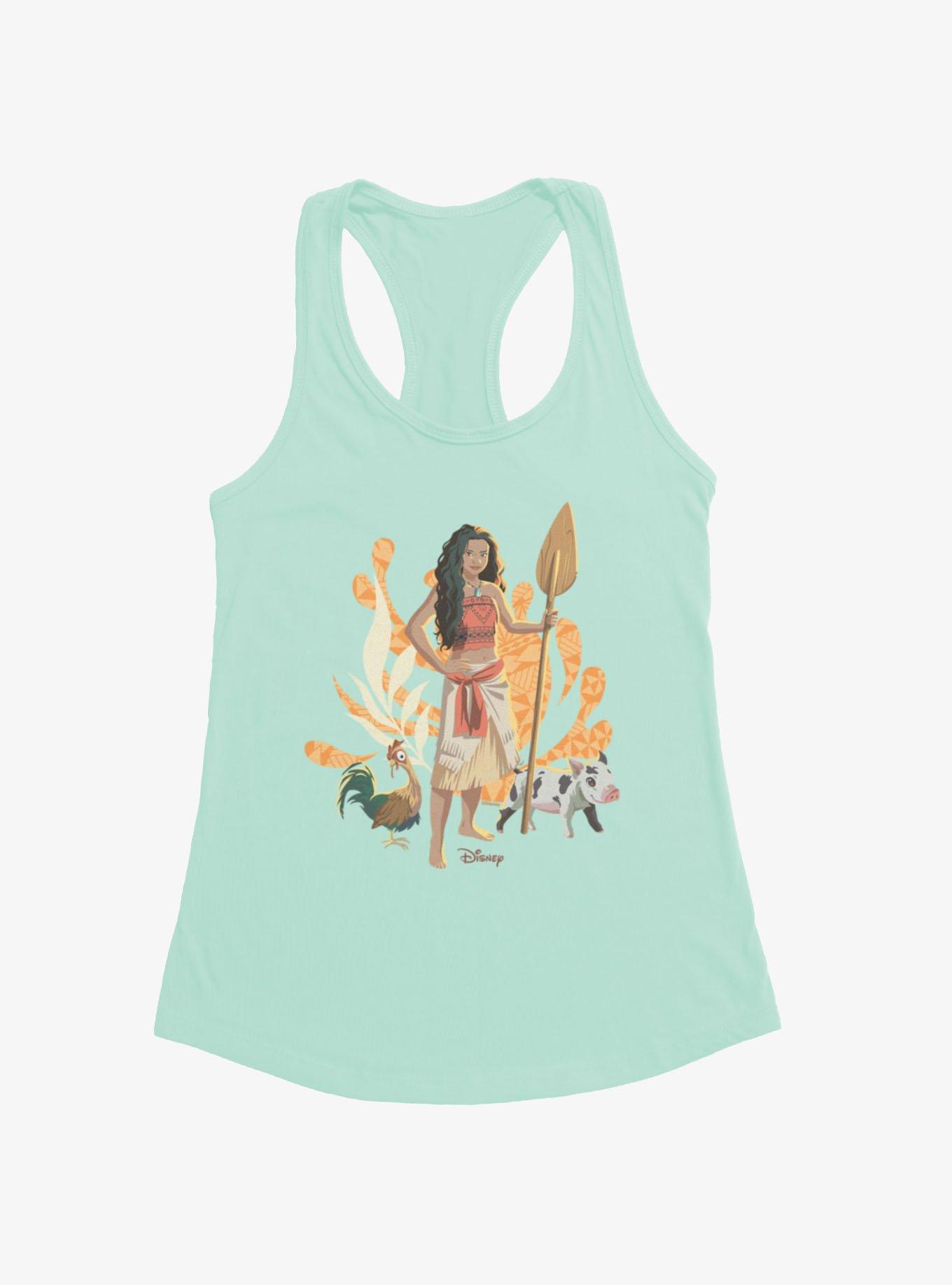 Disney Moana With Hei Hei And Pua Girls Tank, , hi-res