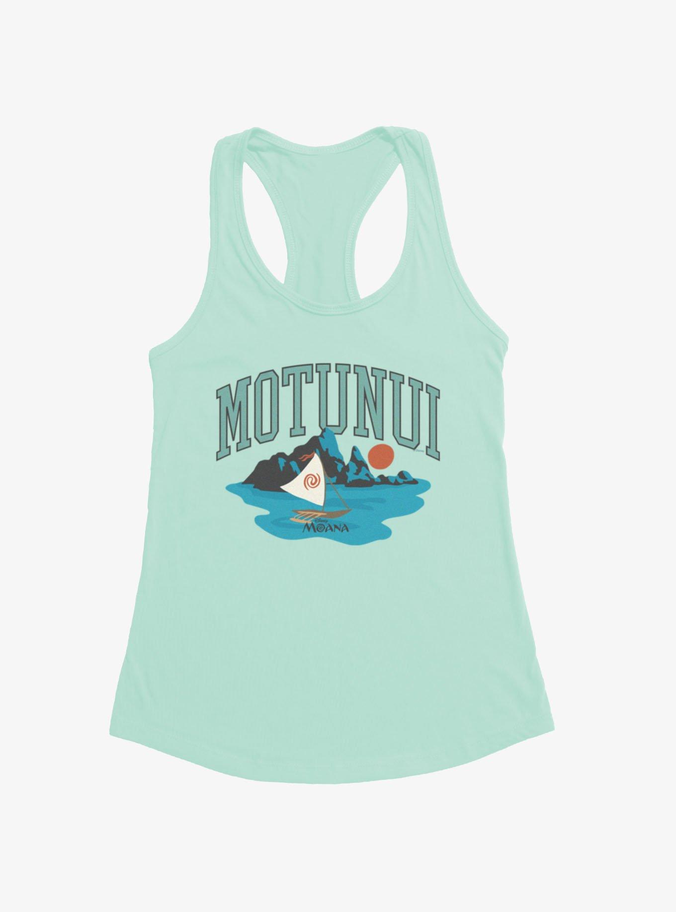 Disney Moana Motunui Collegiate Boat Girls Tank Hot Topic Exclusive, , hi-res