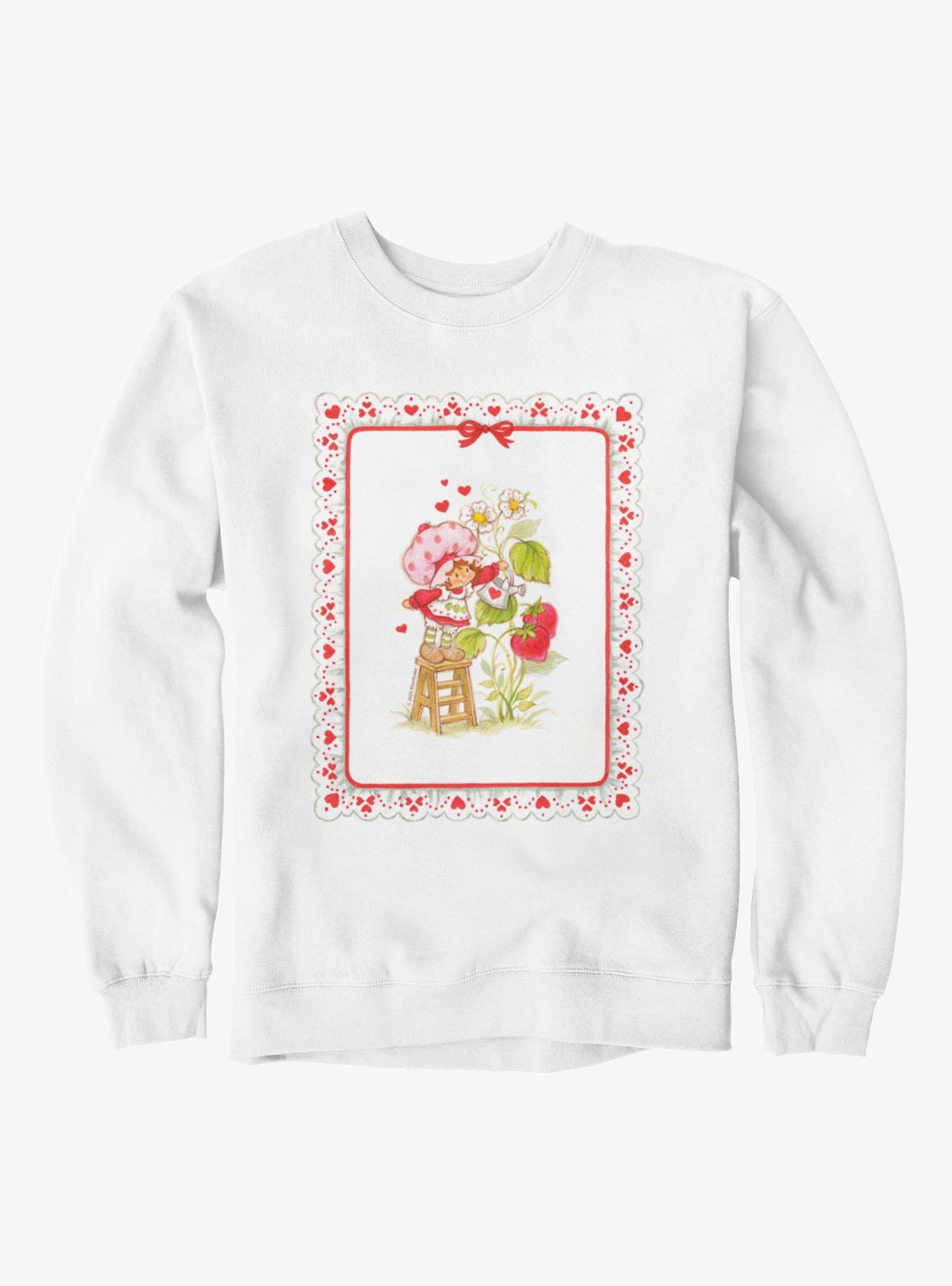 Strawberry Shortcake Watering On The Stool Sweatshirt, , hi-res