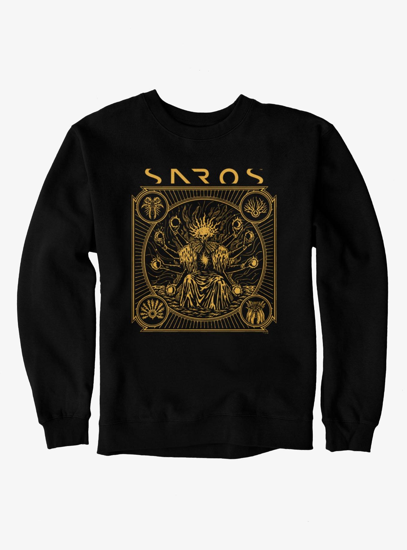 Saros Skull Reaper Tarot Style Sweatshirt, , hi-res