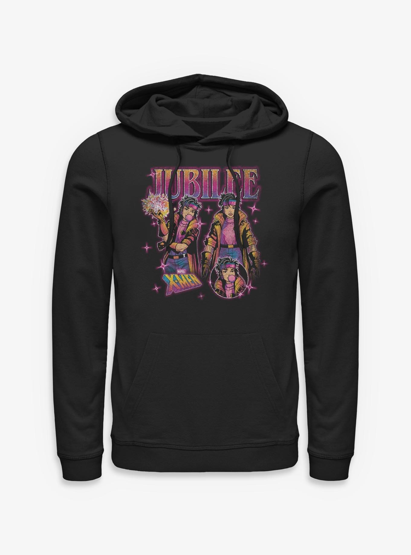 Marvel X-Men Jubilee Hoodie Hot Topic Exclusive, , hi-res