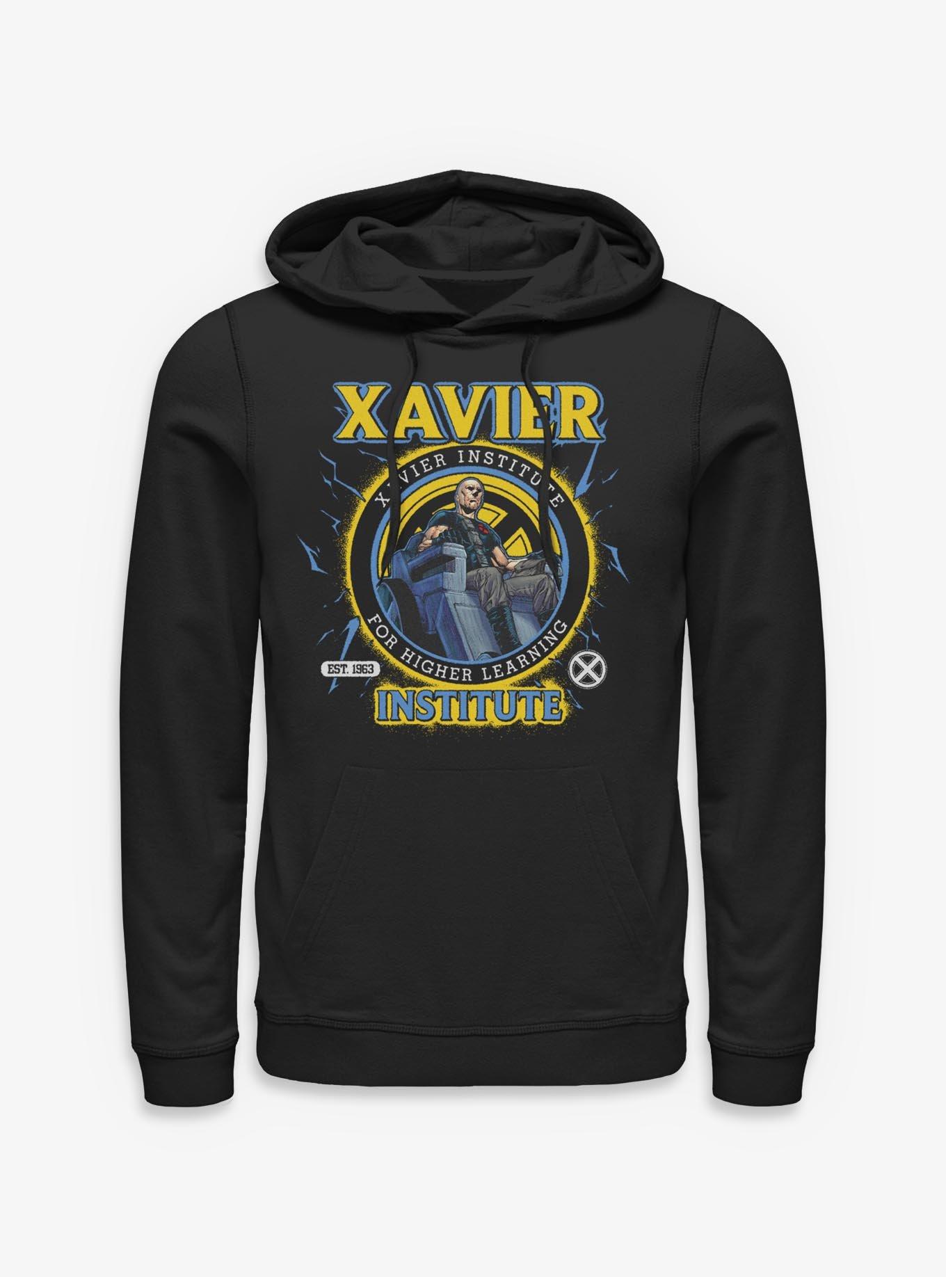 Marvel X-Men Xavier Institute Hoodie Hot Topic Exclusive, , hi-res