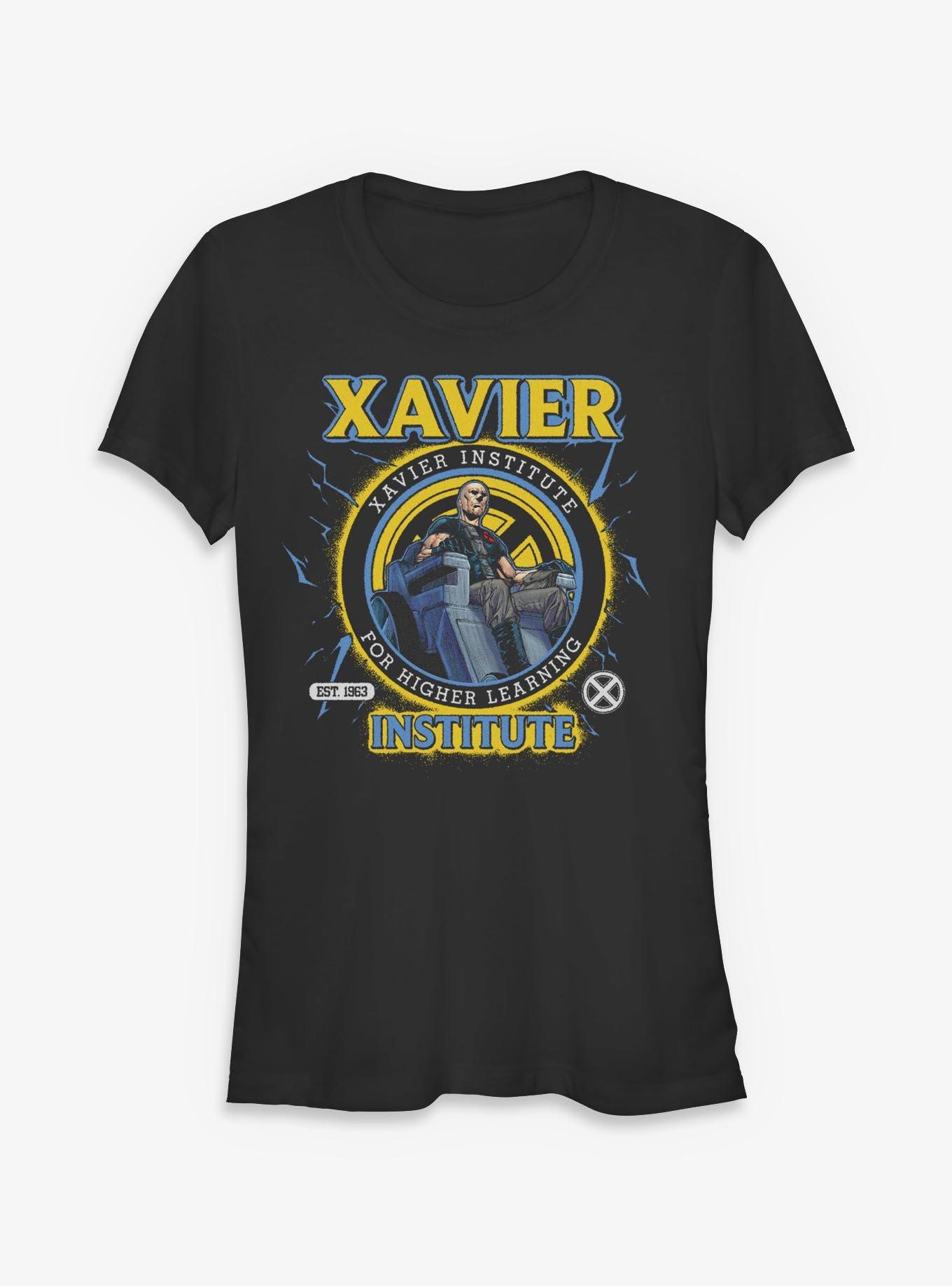 Marvel X-Men Xavier Institute Girls T-Shirt Hot Topic Exclusive, , hi-res