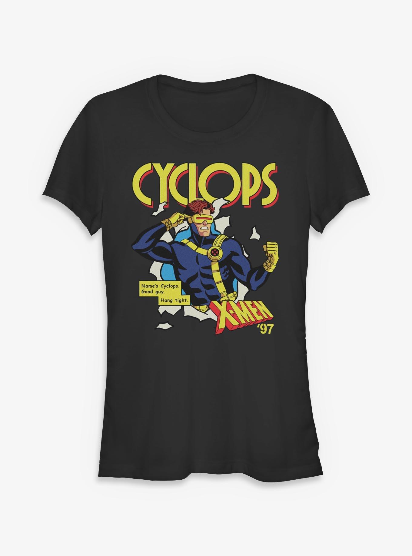 Marvel X-Men '97 Comic Cyclops Girls T-Shirt Hot Topic Exclusive, , hi-res