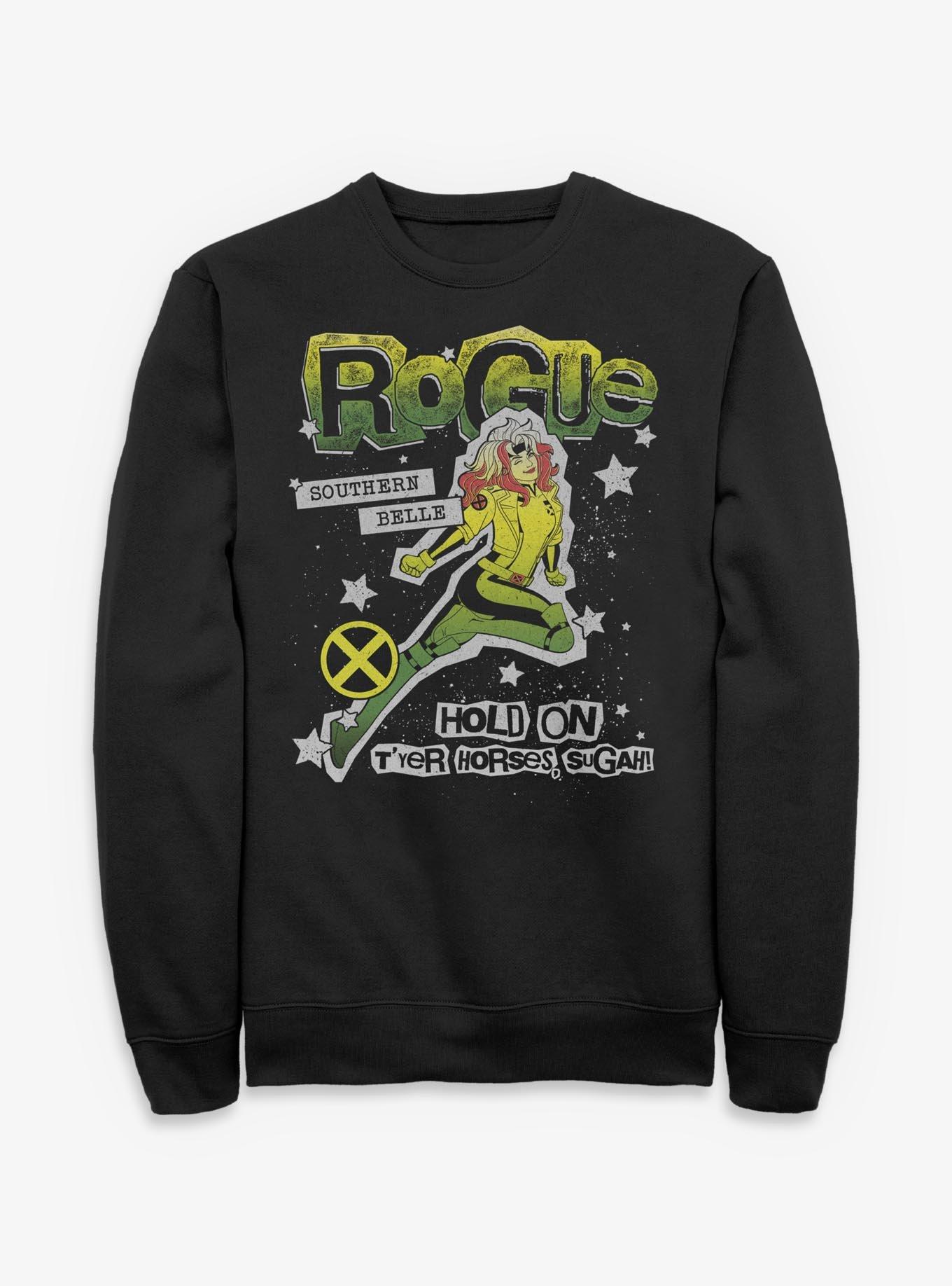 Marvel X-Men '97 Rogue Sugah Sweatshirt Hot Topic Exclusive, , hi-res