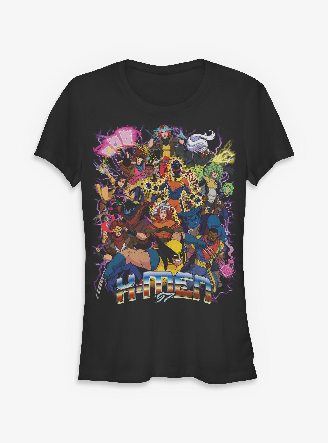 Marvel X-Men '97 Epic Team Girls T-Shirt Hot Topic Exclusive, , hi-res