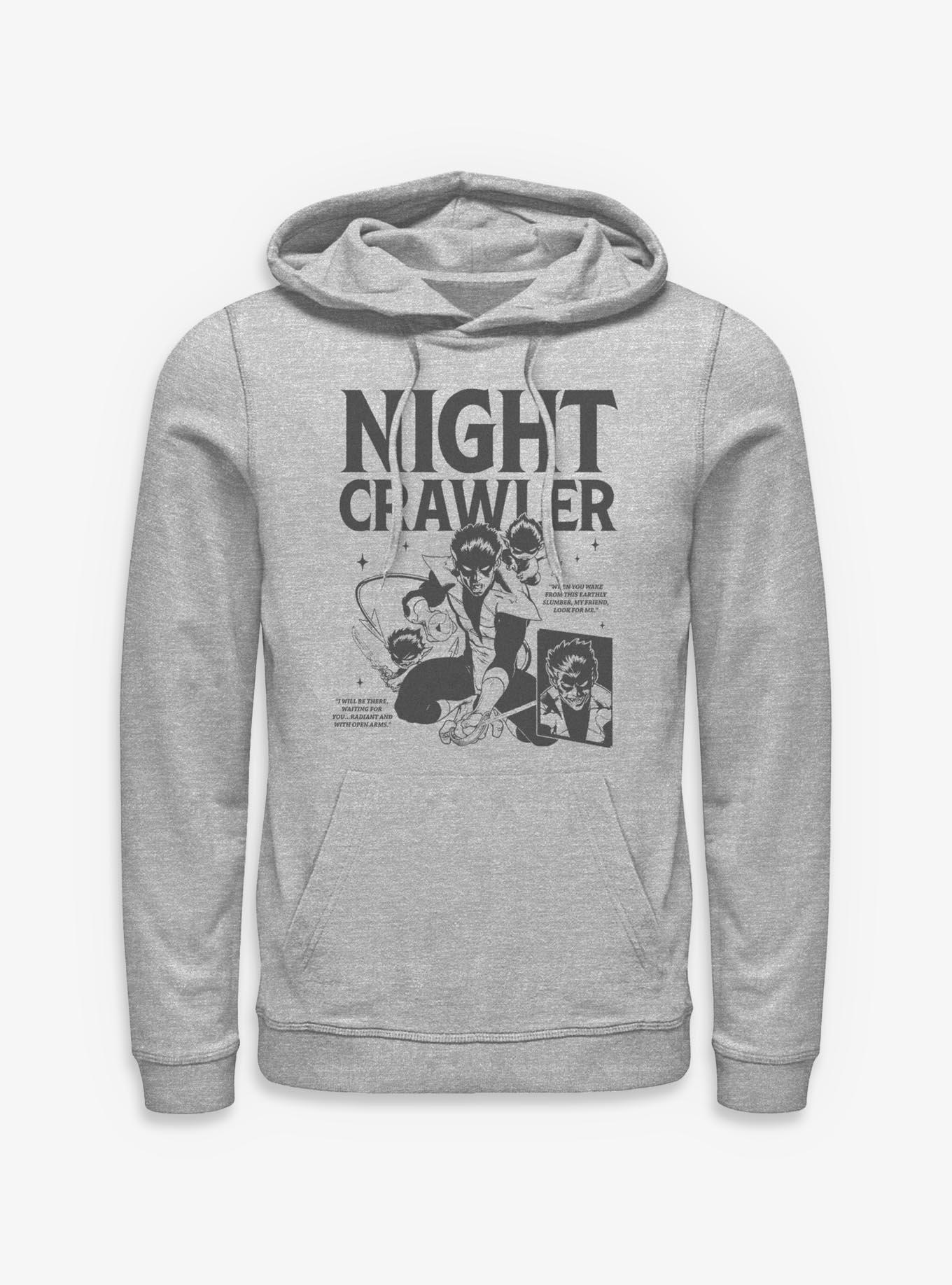Marvel X-Men Nightcrawler Hoodie Hot Topic Exclusive, , hi-res