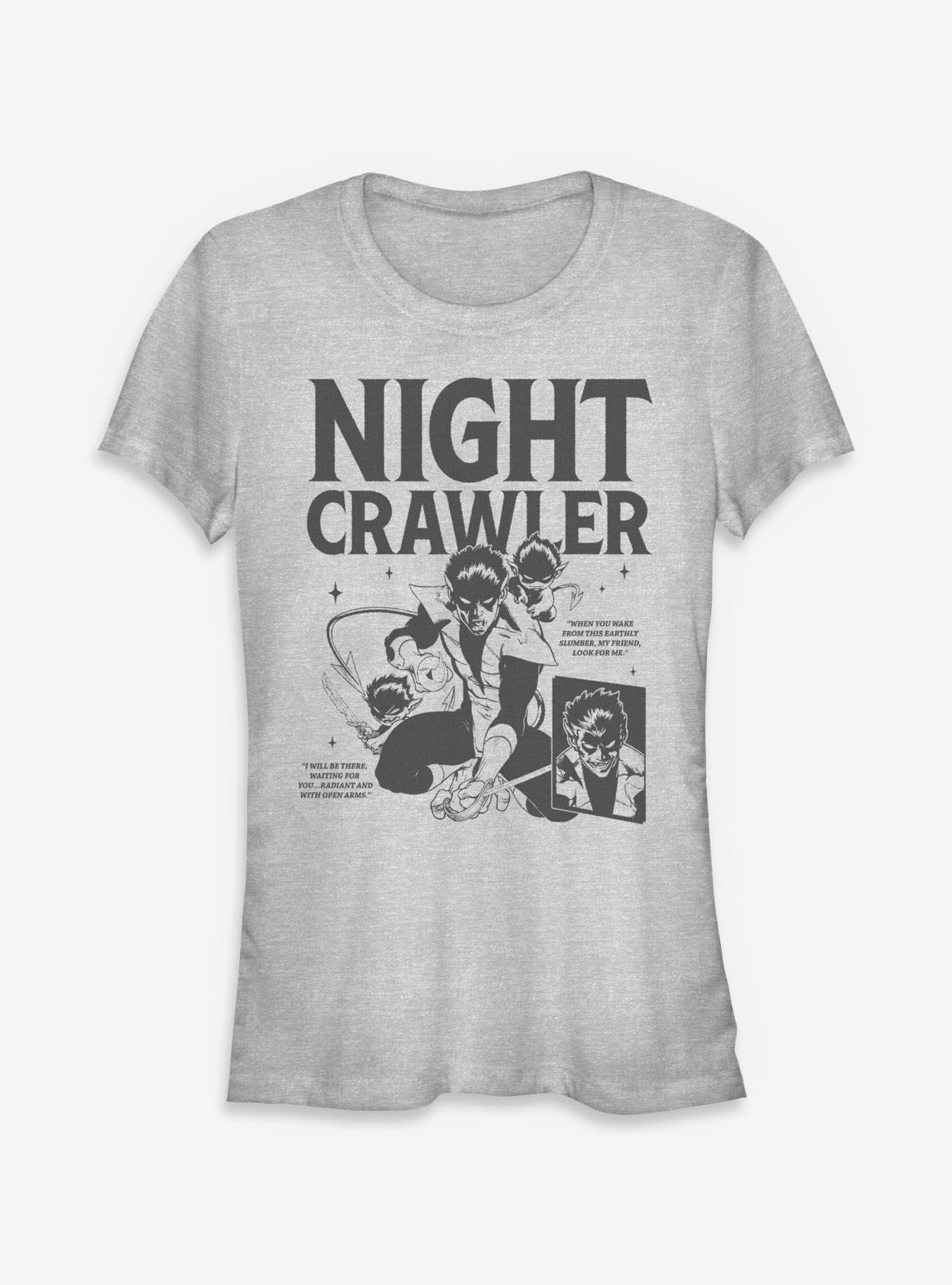 Marvel X-Men Nightcrawler Girls T-Shirt Hot Topic Exclusive, , hi-res