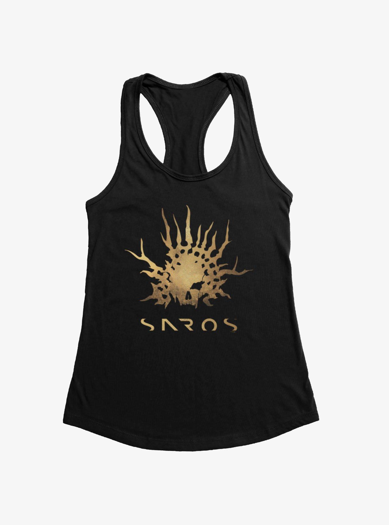 Saros Skull Reaper Crown Rusted Womens Tank Top, , hi-res
