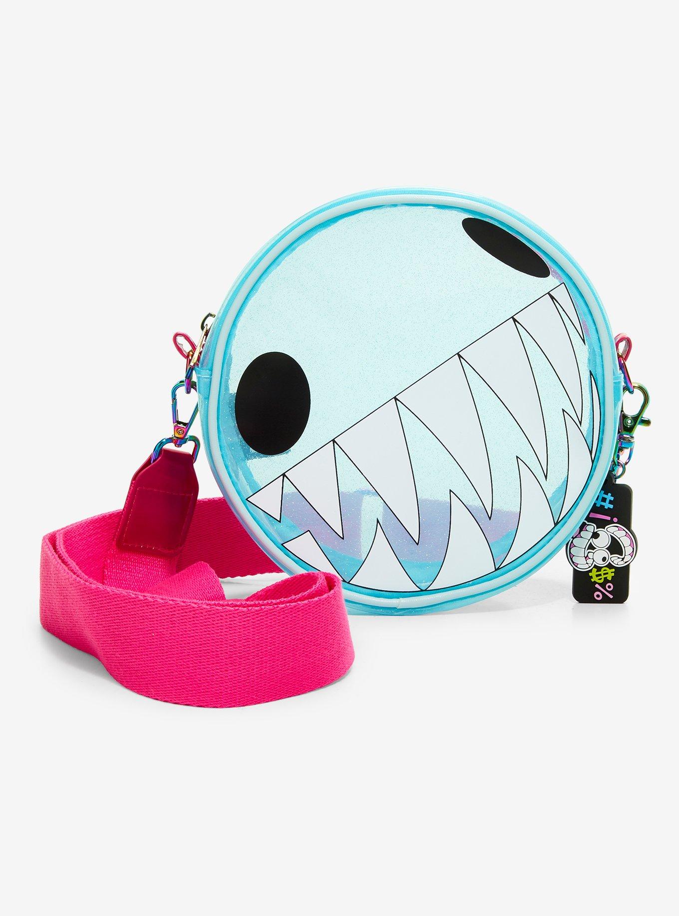 The Amazing Digital Circus Bubble Iridescent Clear Crossbody Bag