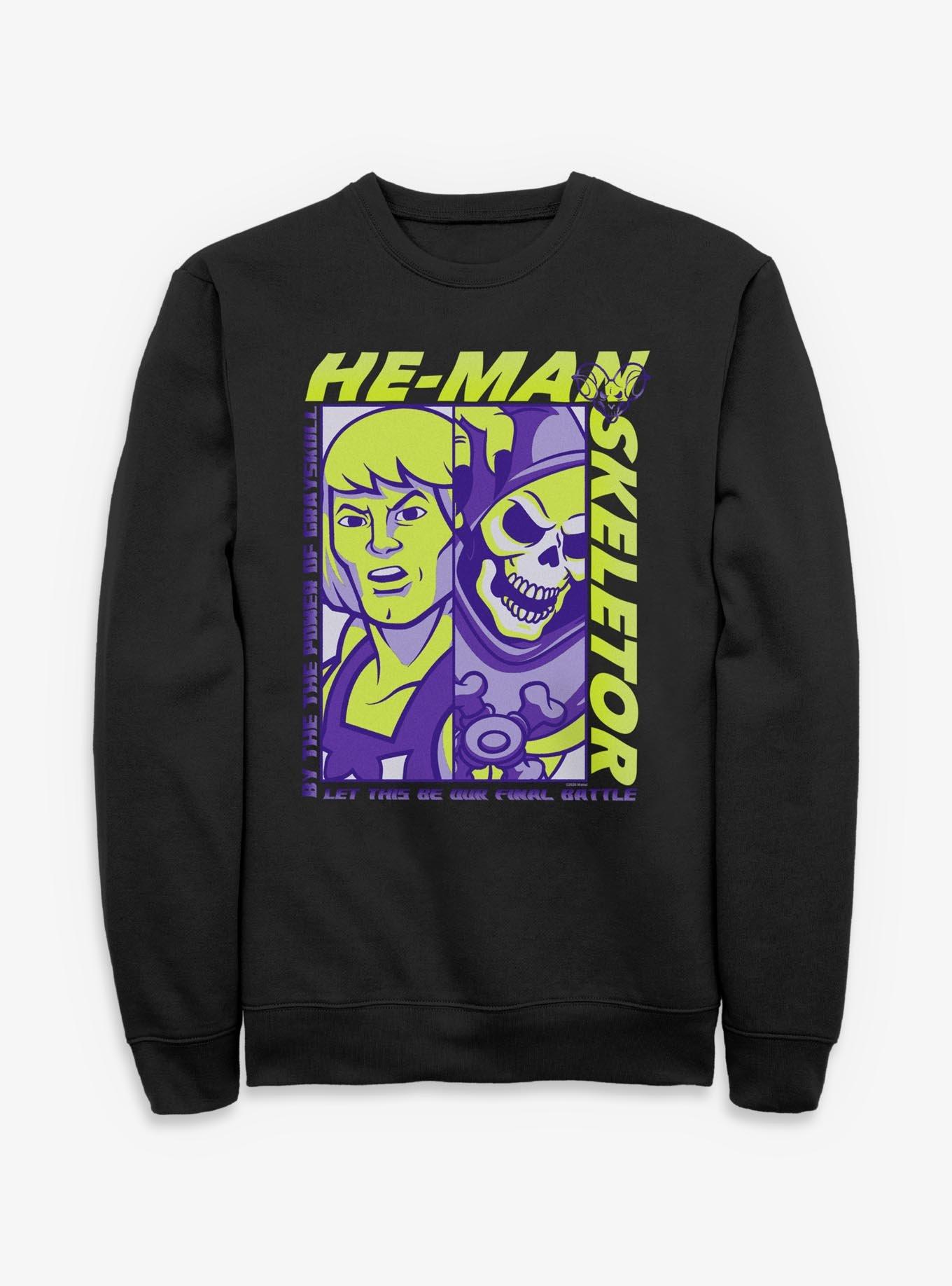 Masters Of The Universe He-Man & Skeletor Split Sweatshirt, , hi-res