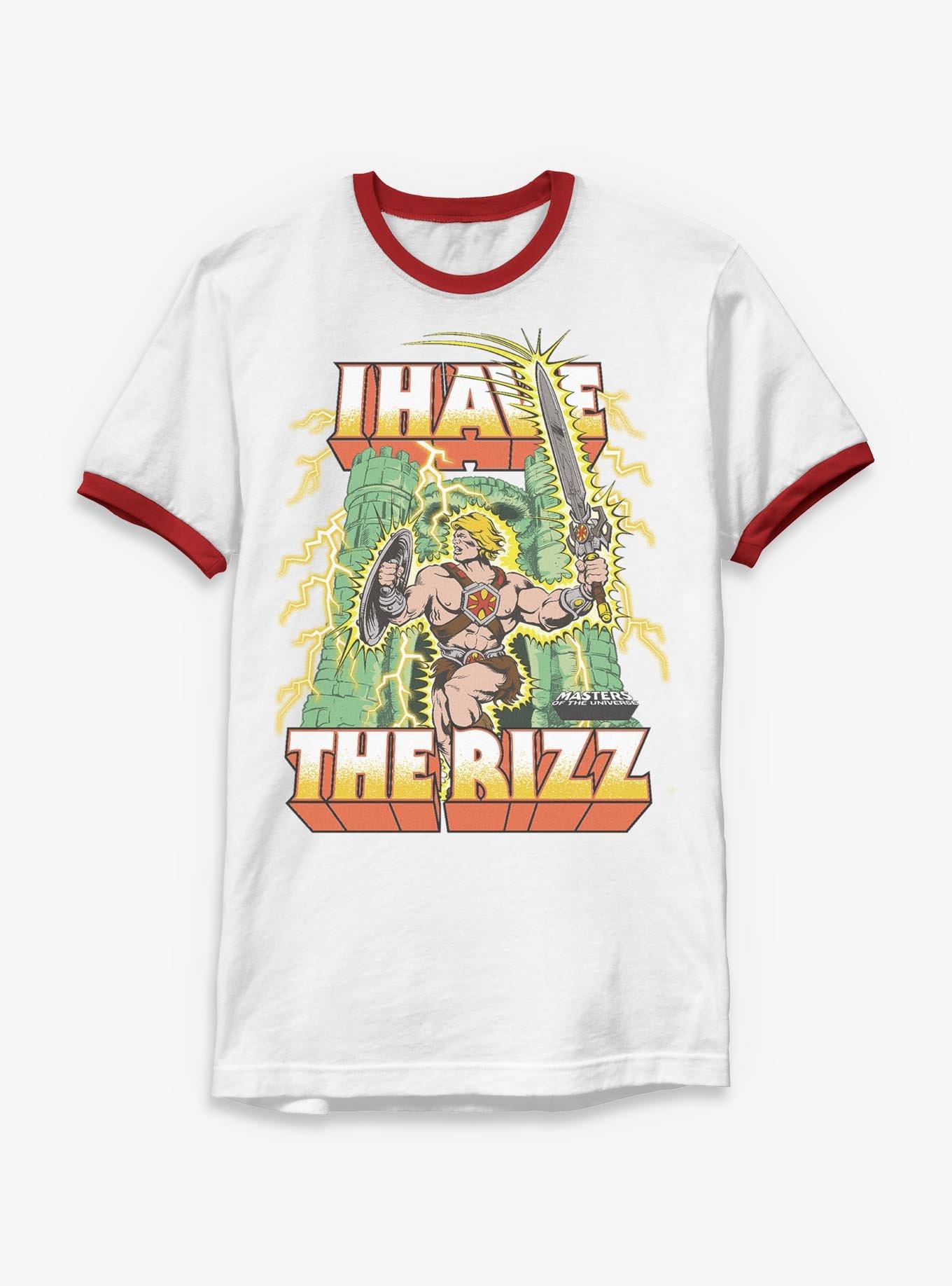 Masters Of The Universe He-Man Rizz Ringer T-Shirt, , hi-res