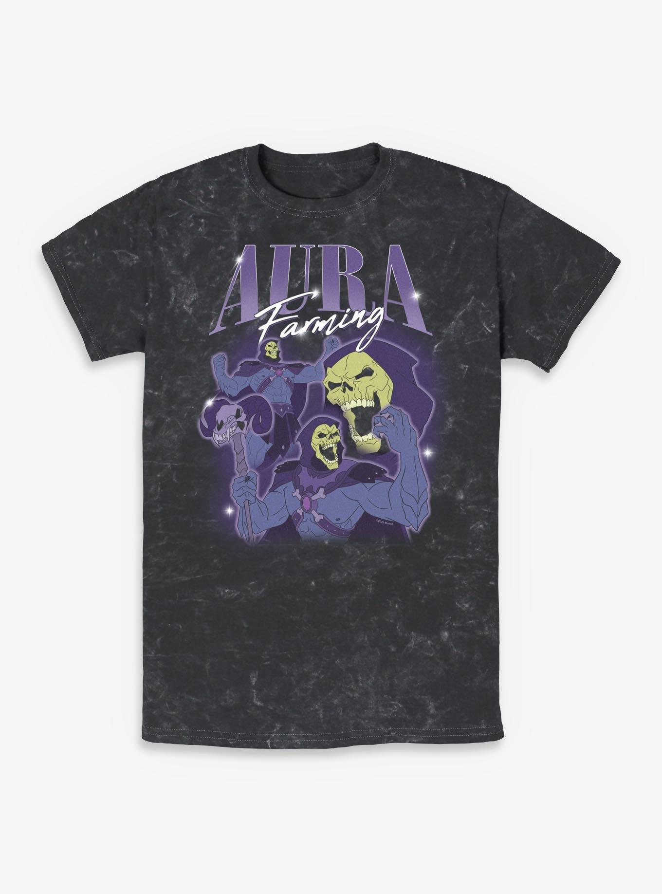 Masters Of The Universe Skeletor Aura Mineral Wash T-Shirt, , hi-res