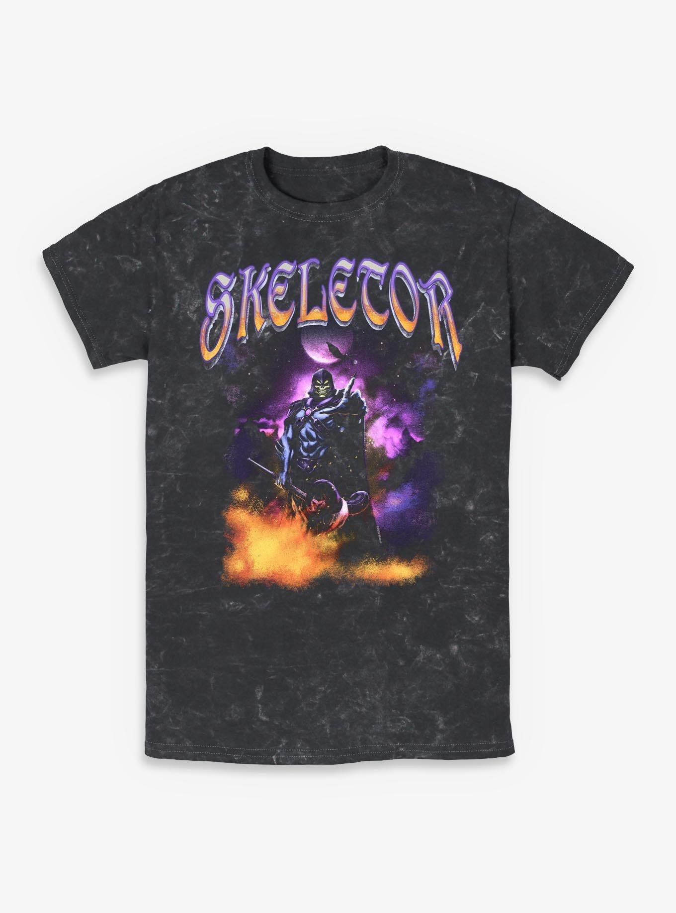 Masters Of The Universe Skeletor Night Callout Mineral Wash T-Shirt, , hi-res
