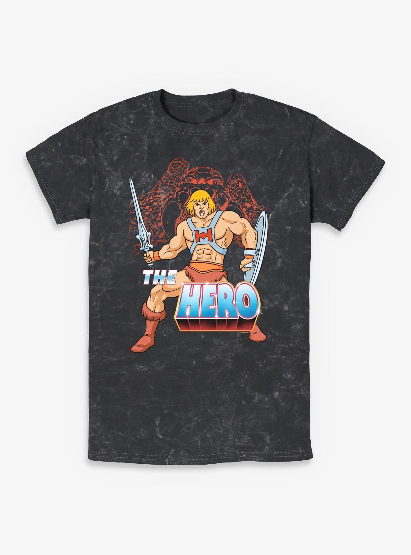Masters Of The Universe He-Man The Hero Mineral Wash T-Shirt, , hi-res