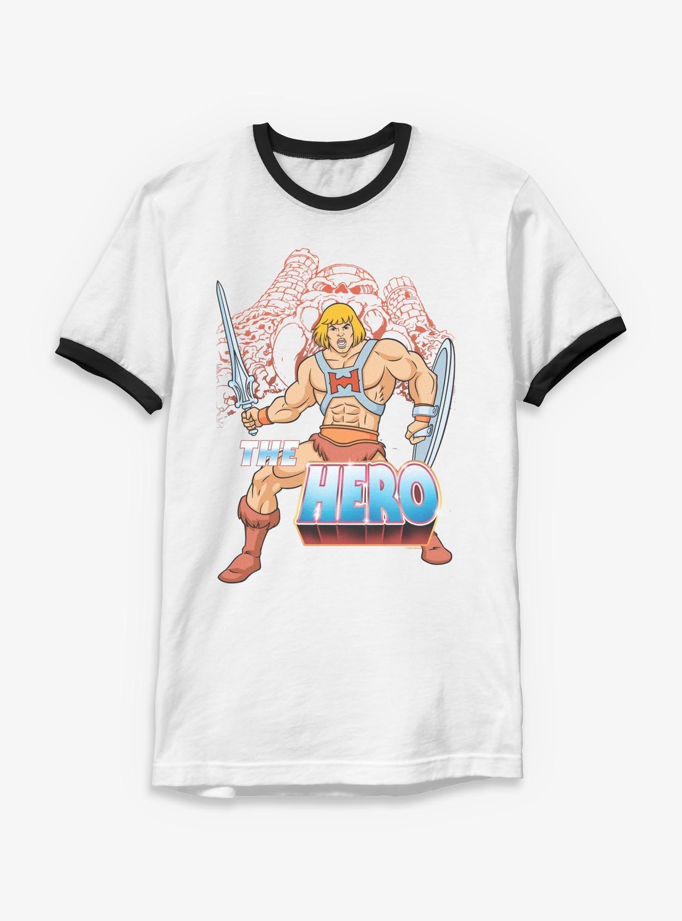 Masters Of The Universe He-Man The Hero Ringer T-Shirt, , hi-res
