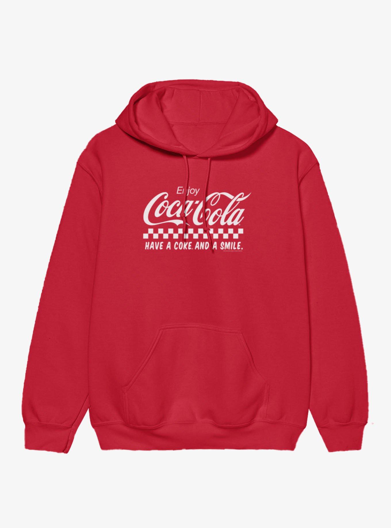 Coca-Cola Classic Enjoy and A Smile Hoodie, , hi-res
