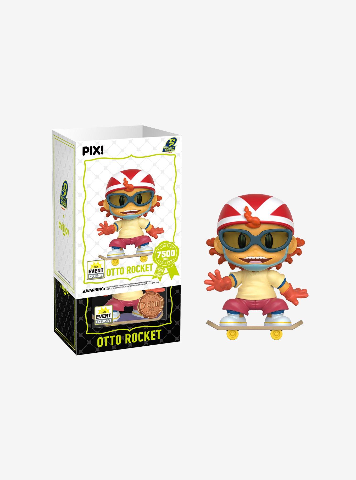 Thrilljoy Rocket Power Pix! Otto Rocket Collectible Figure, , hi-res