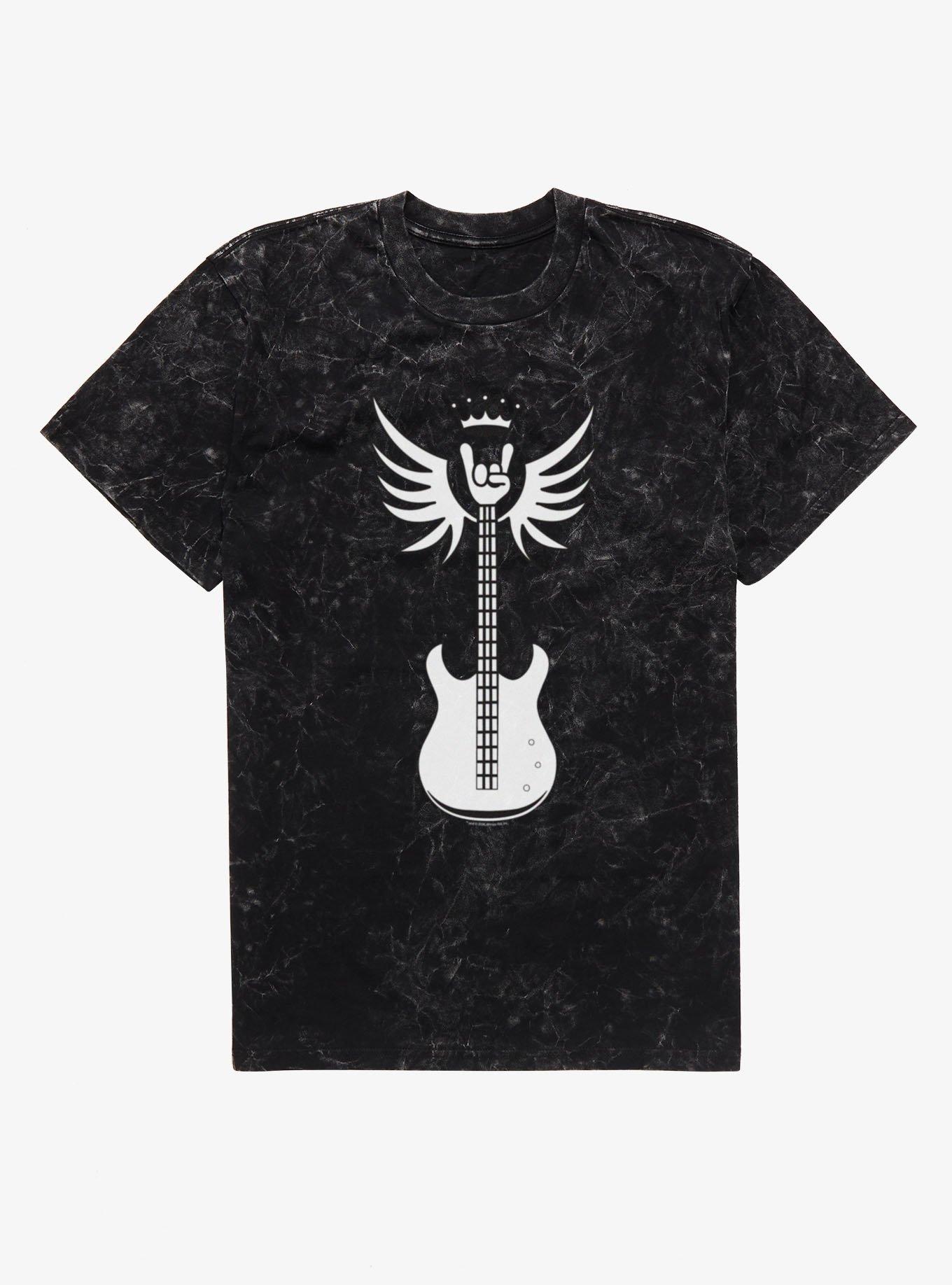 Diary Of A Wimpy Kid Guitar Wings Mineral Wash T-Shirt, , hi-res