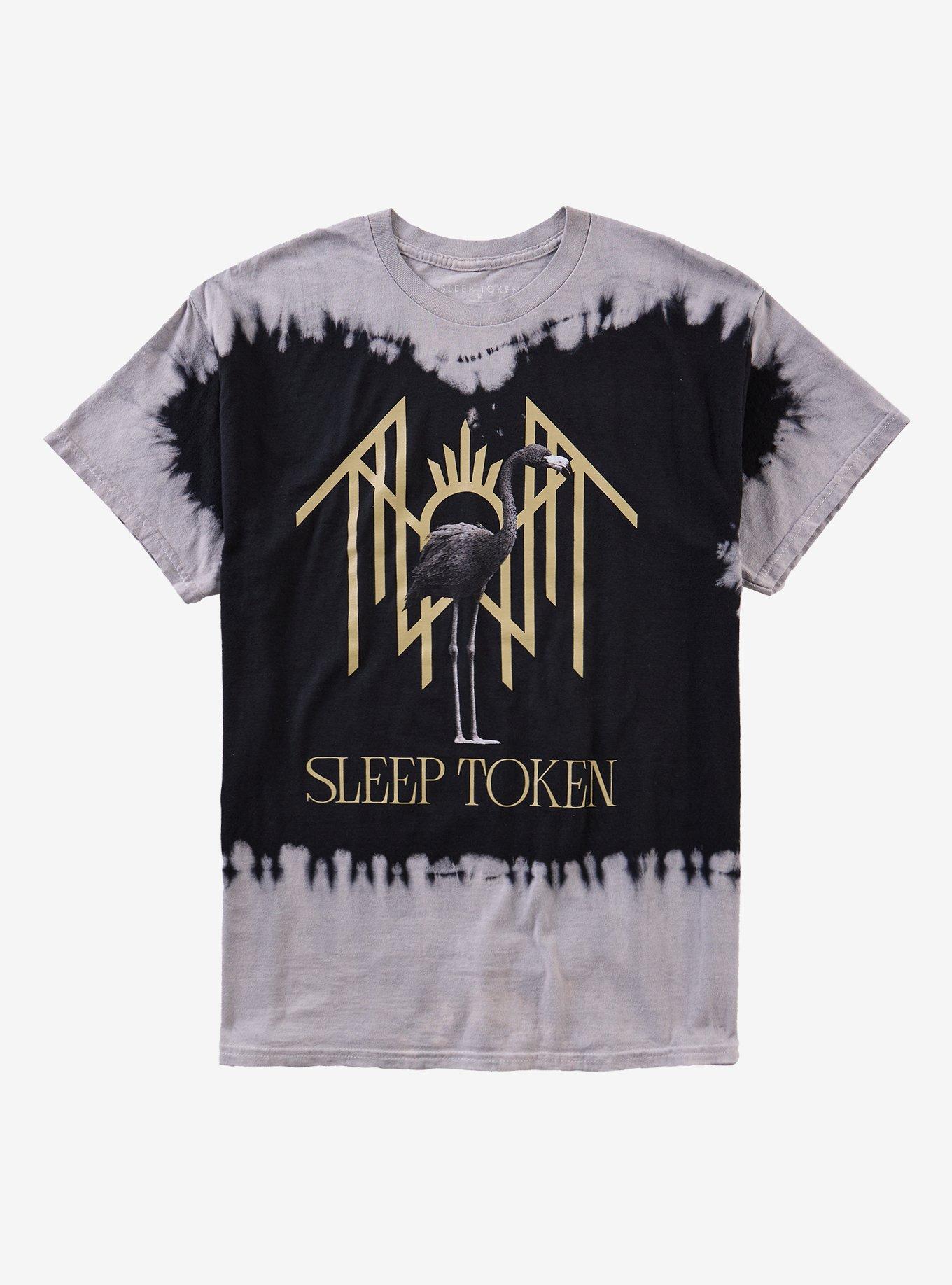 Sleep Token Flamingo Wash T-Shirt, , hi-res