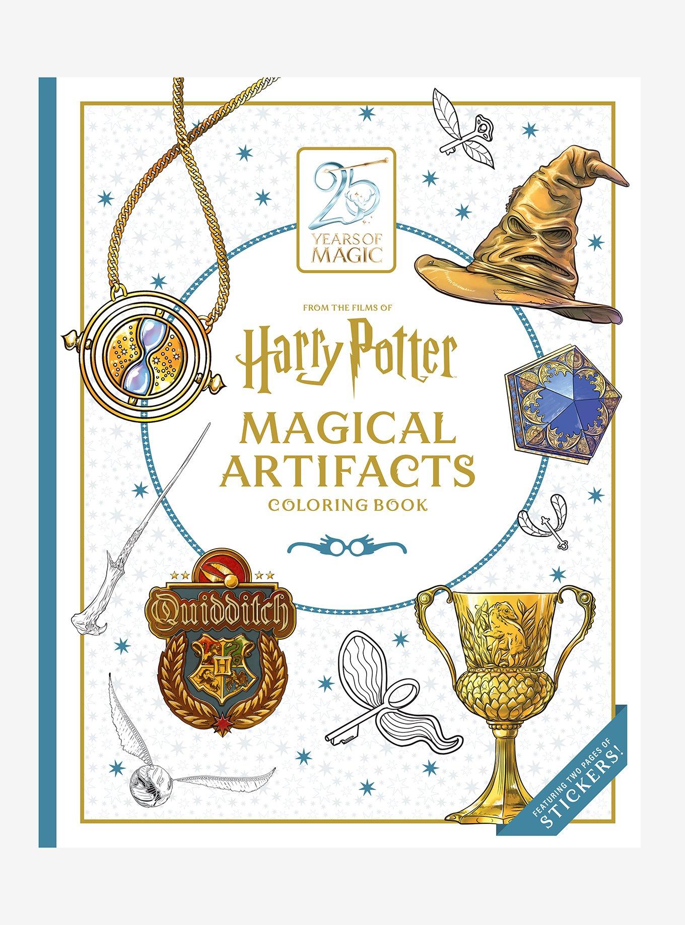 Harry Potter Magical Artifacts Coloring Book