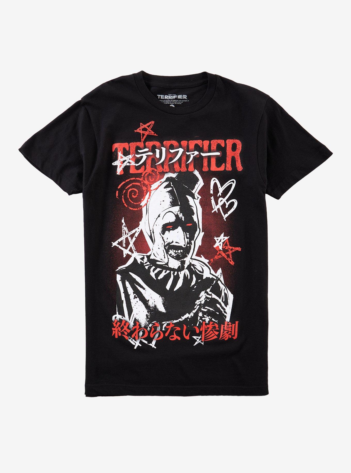 Terrifier Art Doodles Japanese T-Shirt