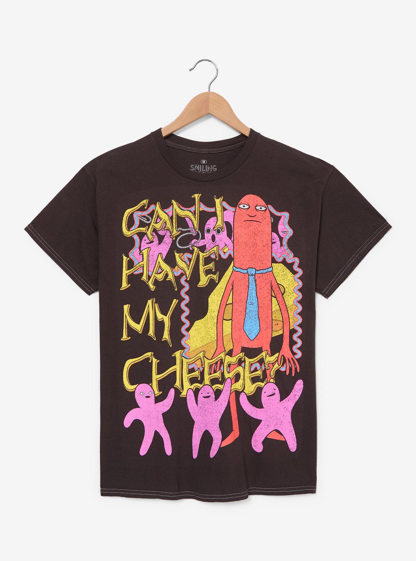 Smiling Friends Alan Can I Have My Cheese T-Shirt &mdash; BoxLunch Exclusive, , hi-res