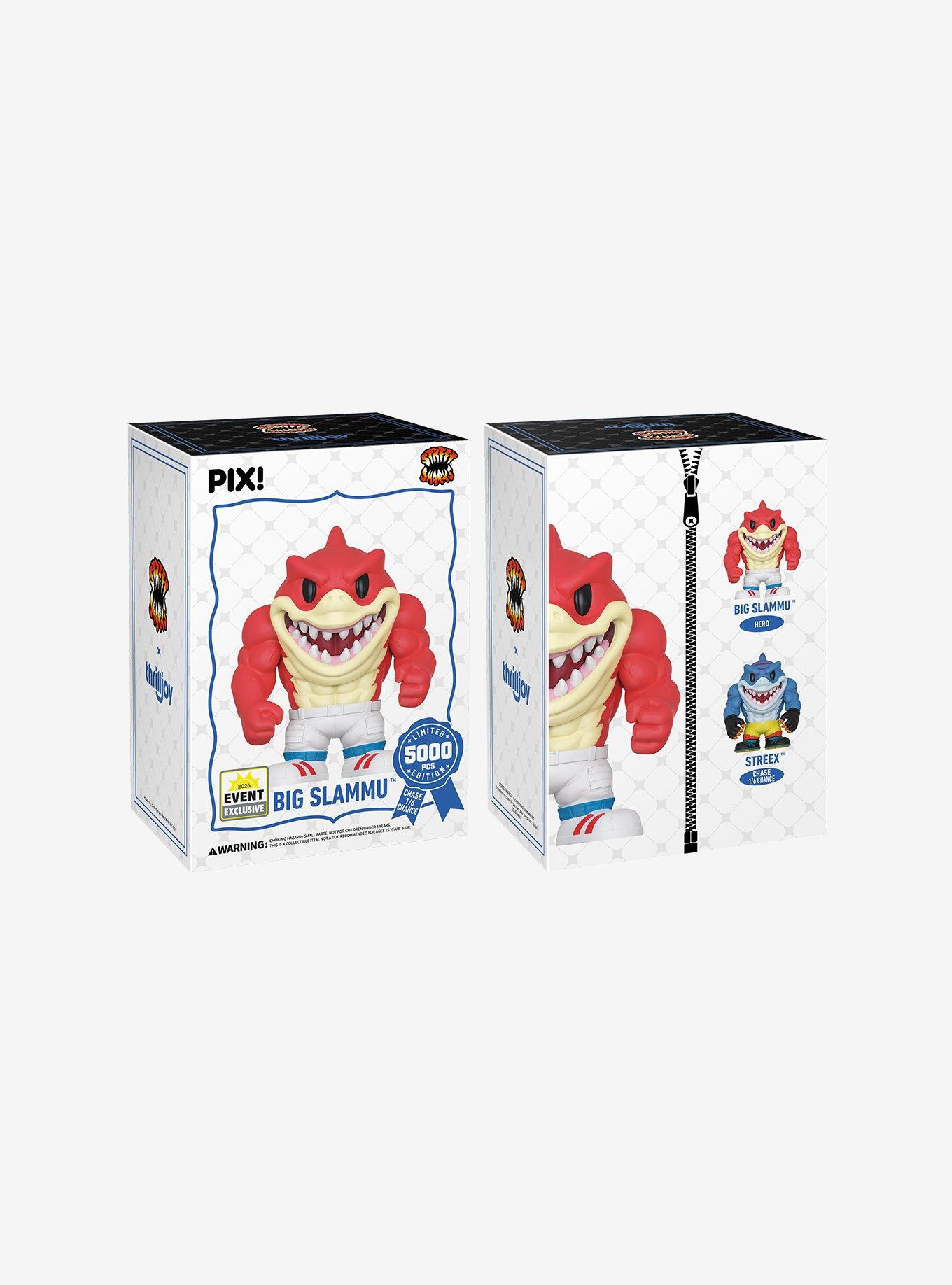 Thrilljoy Street Sharks Pix! Big Slammu Vinyl Figure, , hi-res