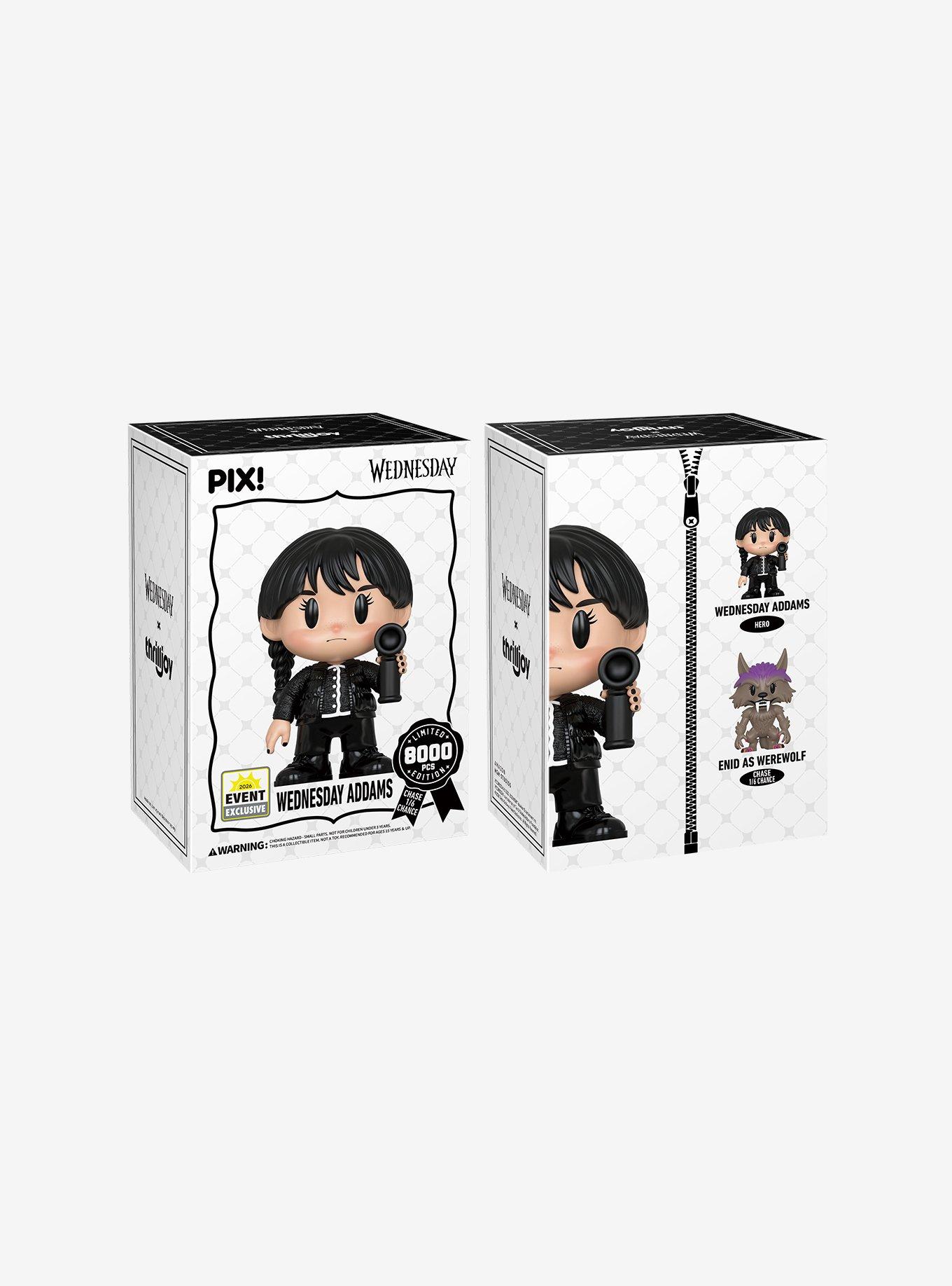 Thrilljoy Wednesday Pix! Wednesday Addams Vinyl Figure, , hi-res