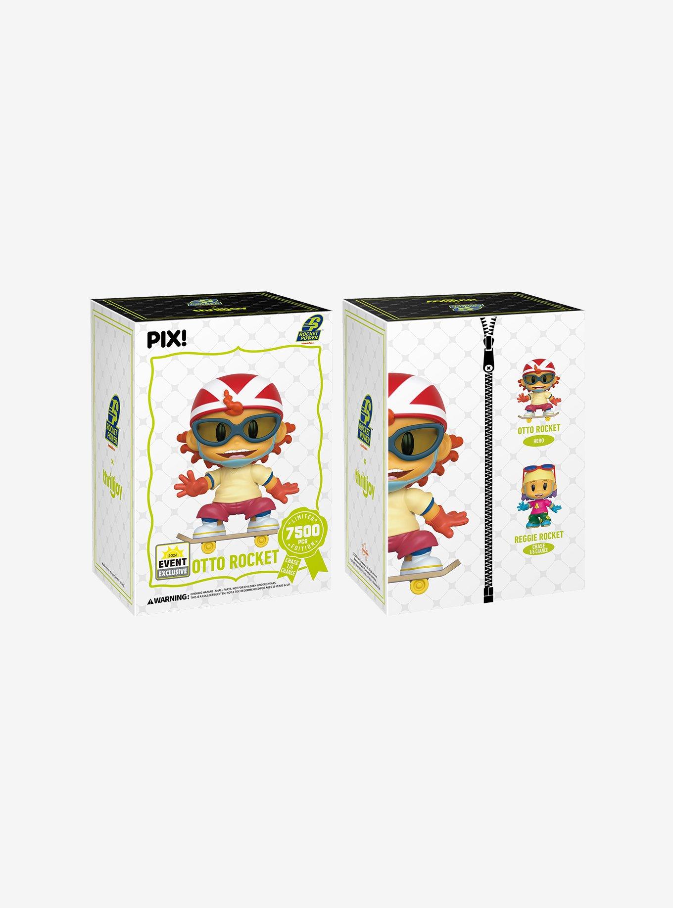 Thrilljoy Rocket Power Pix! Otto Rocket Vinyl Figure, , hi-res