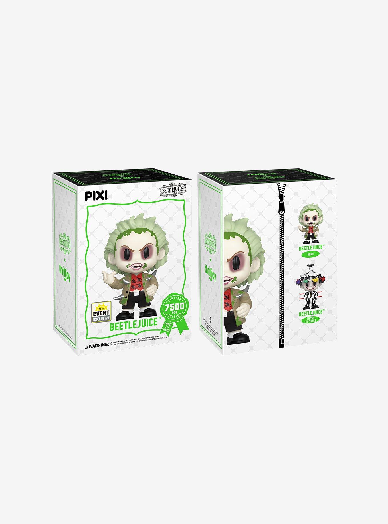 Thrilljoy Beetlejuice Pix! Beetlejuice Vinyl Figure, , hi-res