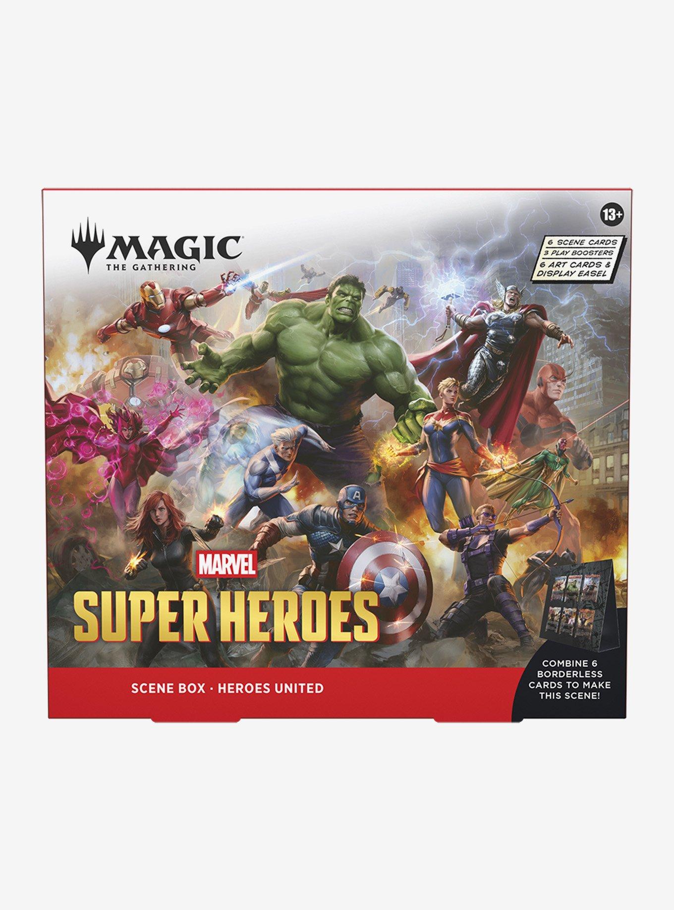 Magic: The Gathering Marvel Super Heroes Scene Box, , hi-res