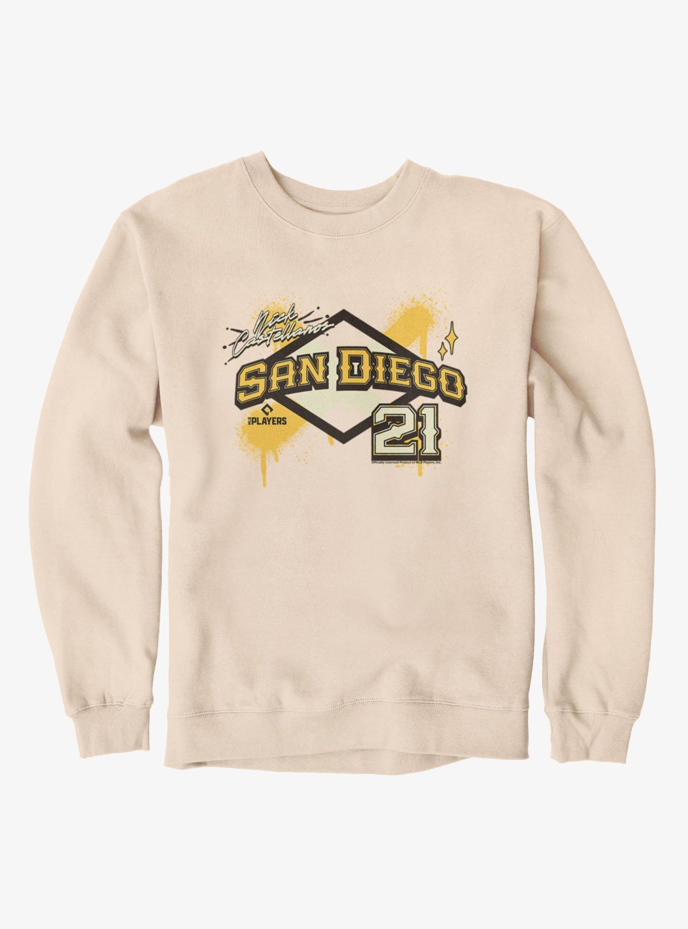 MLB San Diego Padres Nick Castellanos Plate 21 Sweatshirt Box Lunch Exclusive