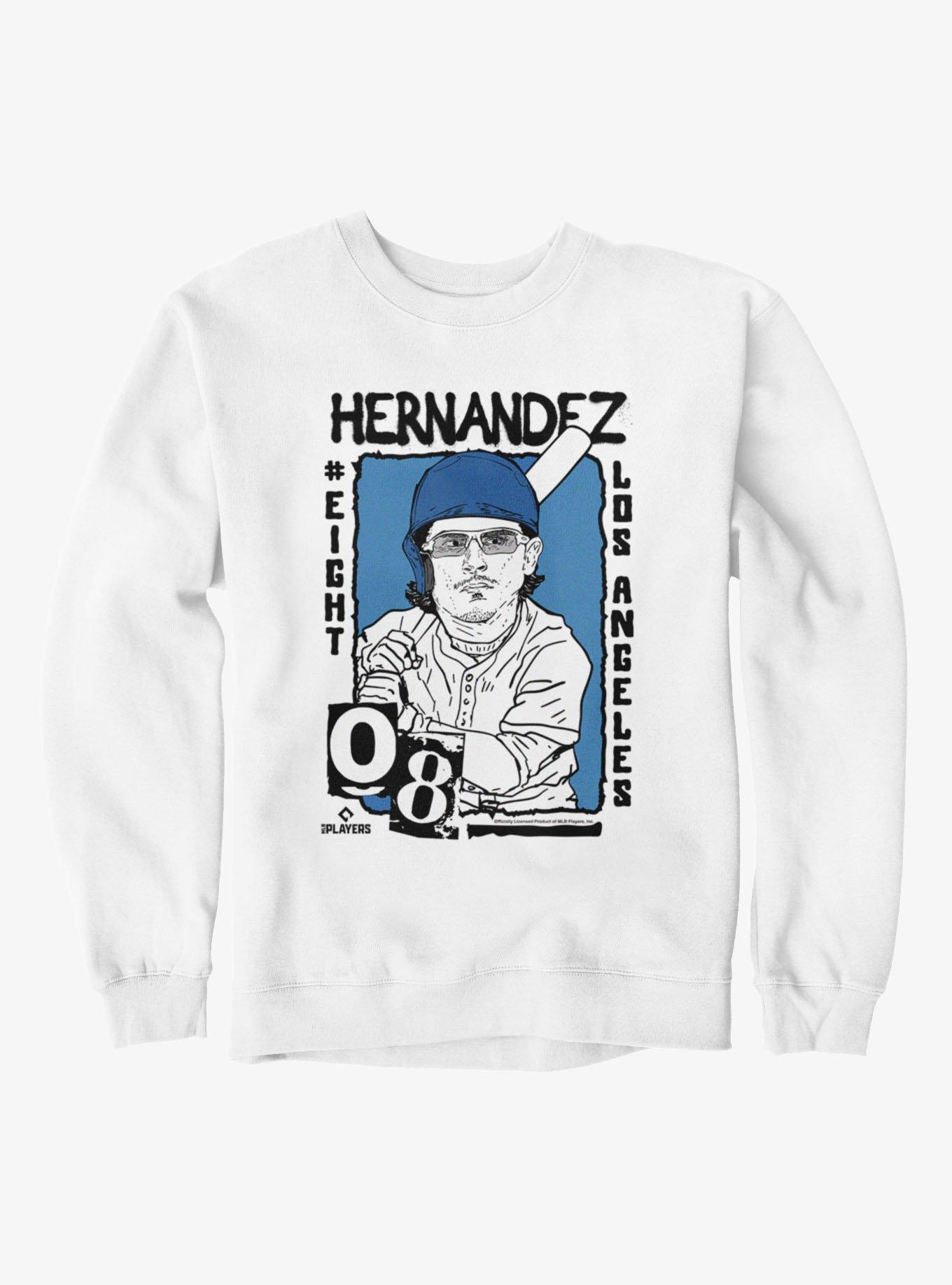 MLB Los Angeles Dodgers Enrique Kike Hernandez Caricature 08 Sweatshirt Box Lunch Exclusive, , hi-res