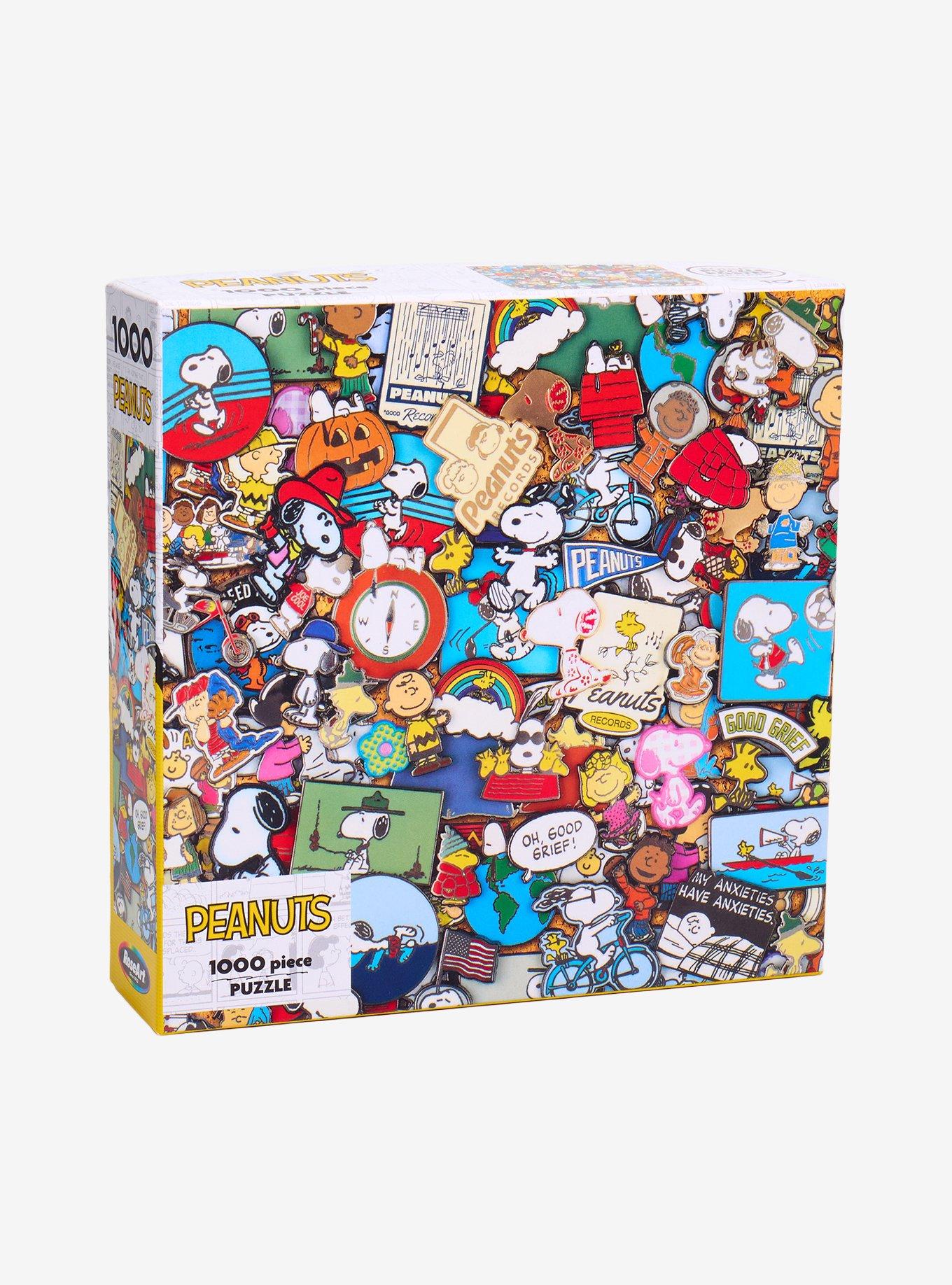 Peanuts Pin Collage Puzzle, , hi-res